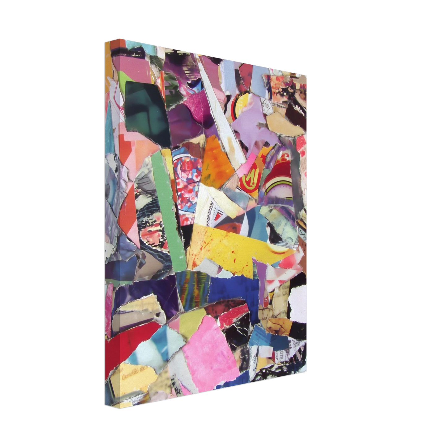 Fragments d'une Ville — tableau sur toile — vue 4 — art mural STNCL