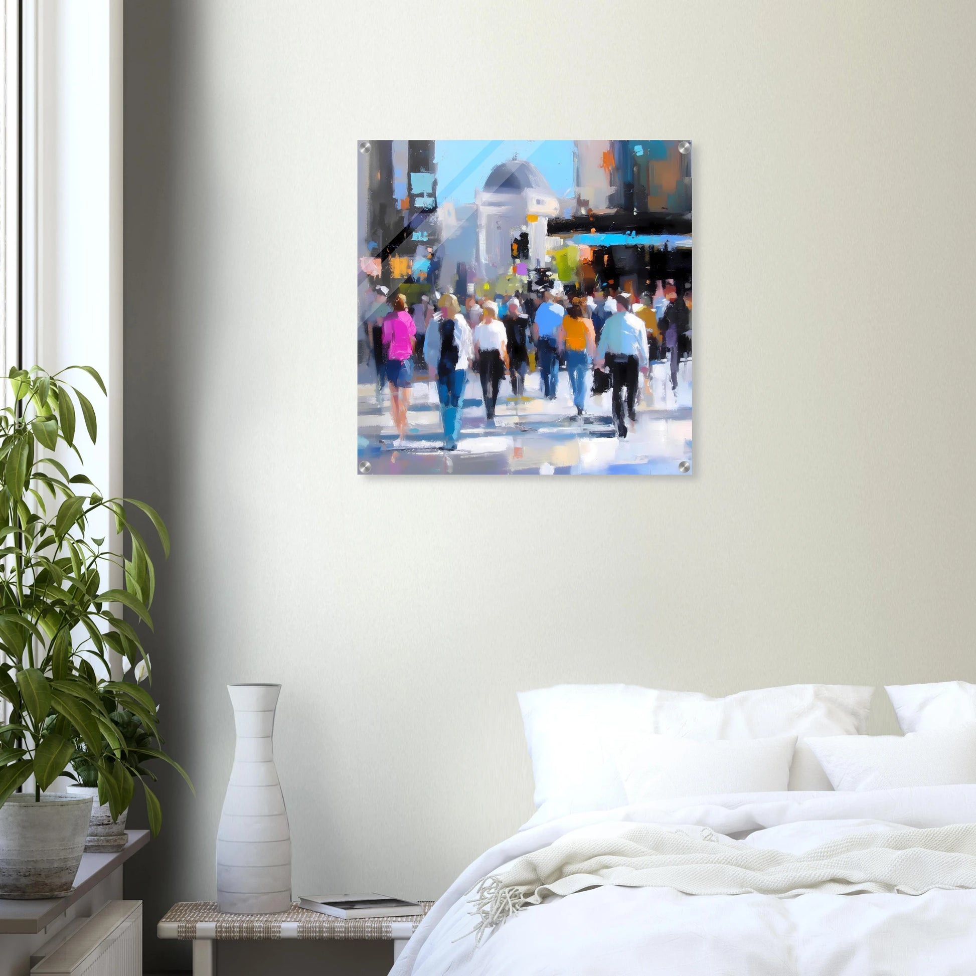 Traversée de Midi — tableau plexiglas — vue 6 — art mural STNCL