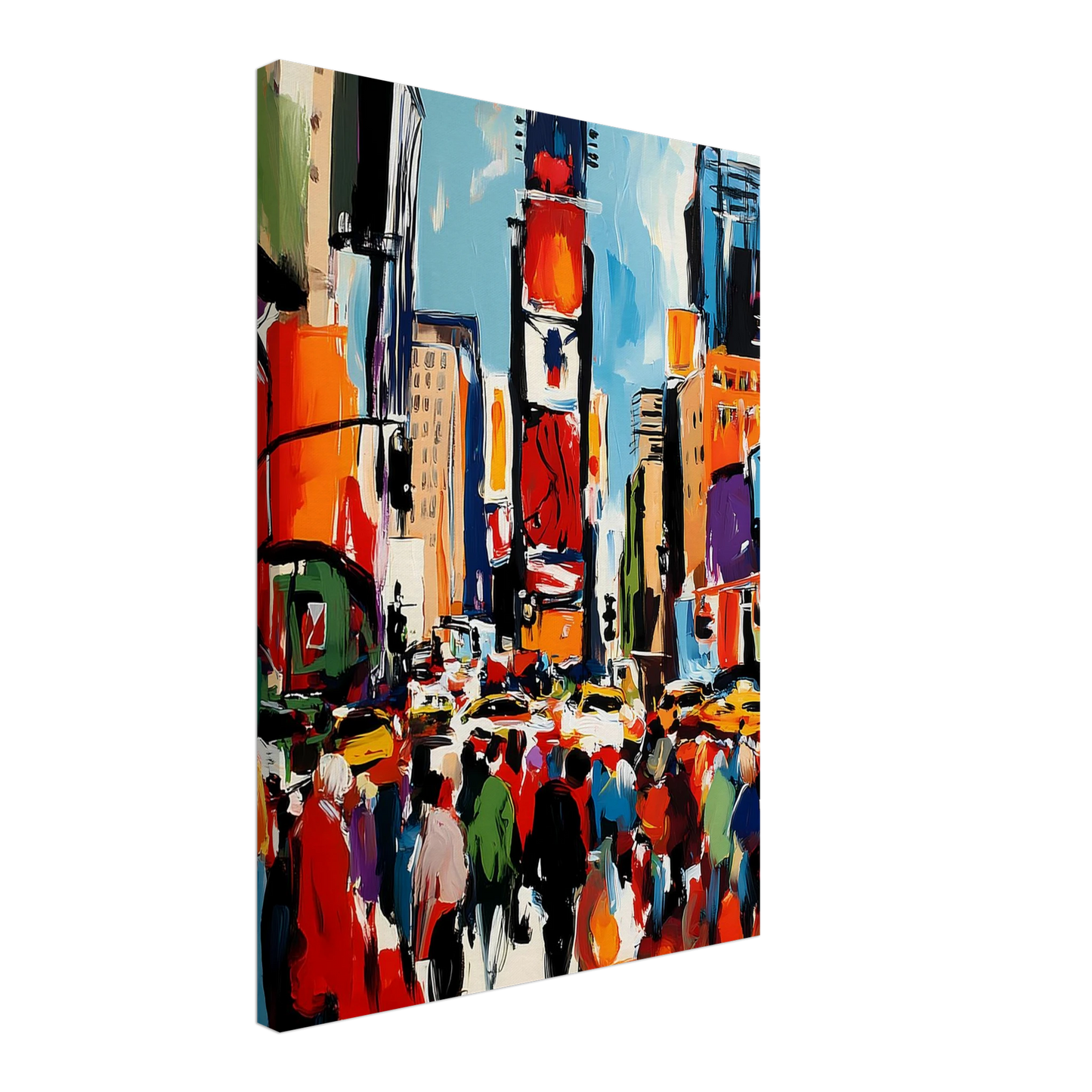 Manhattan en Mouvement — tableau sur toile — vue 3 — art mural STNCL