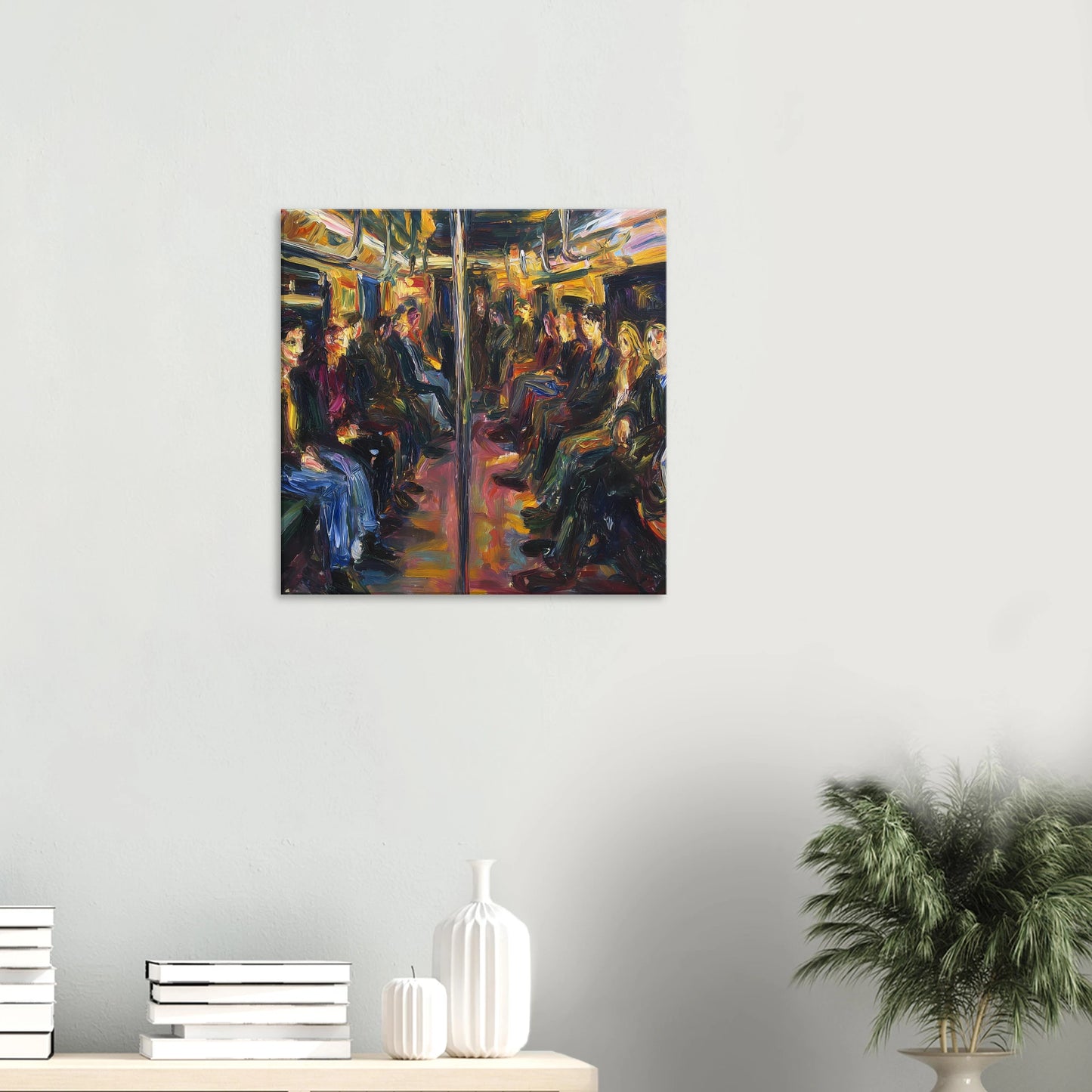 Rame du Soir — tableau sur toile — vue 5 — art mural STNCL