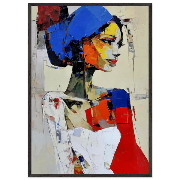 Profil en Éclats de Couleur