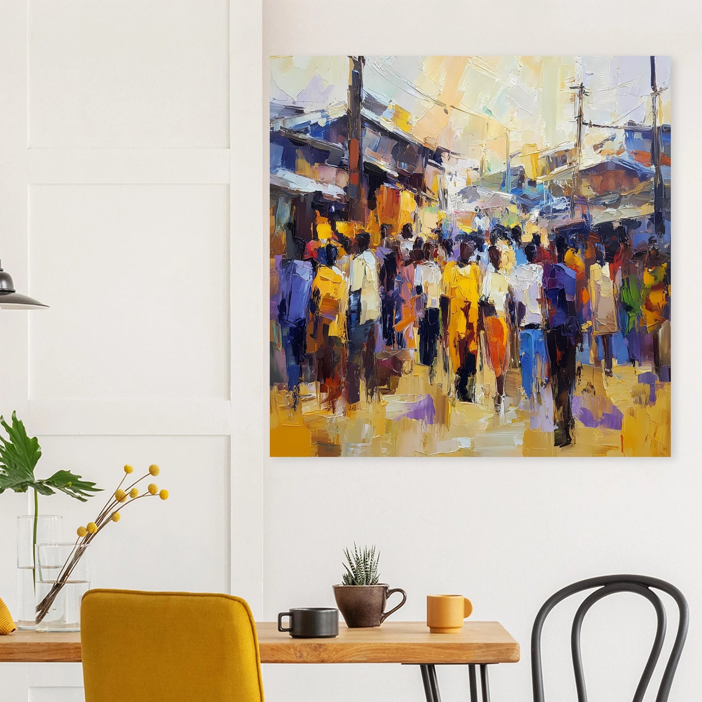Jour de Marché — affiche d'art — vue 8 — art mural STNCL
