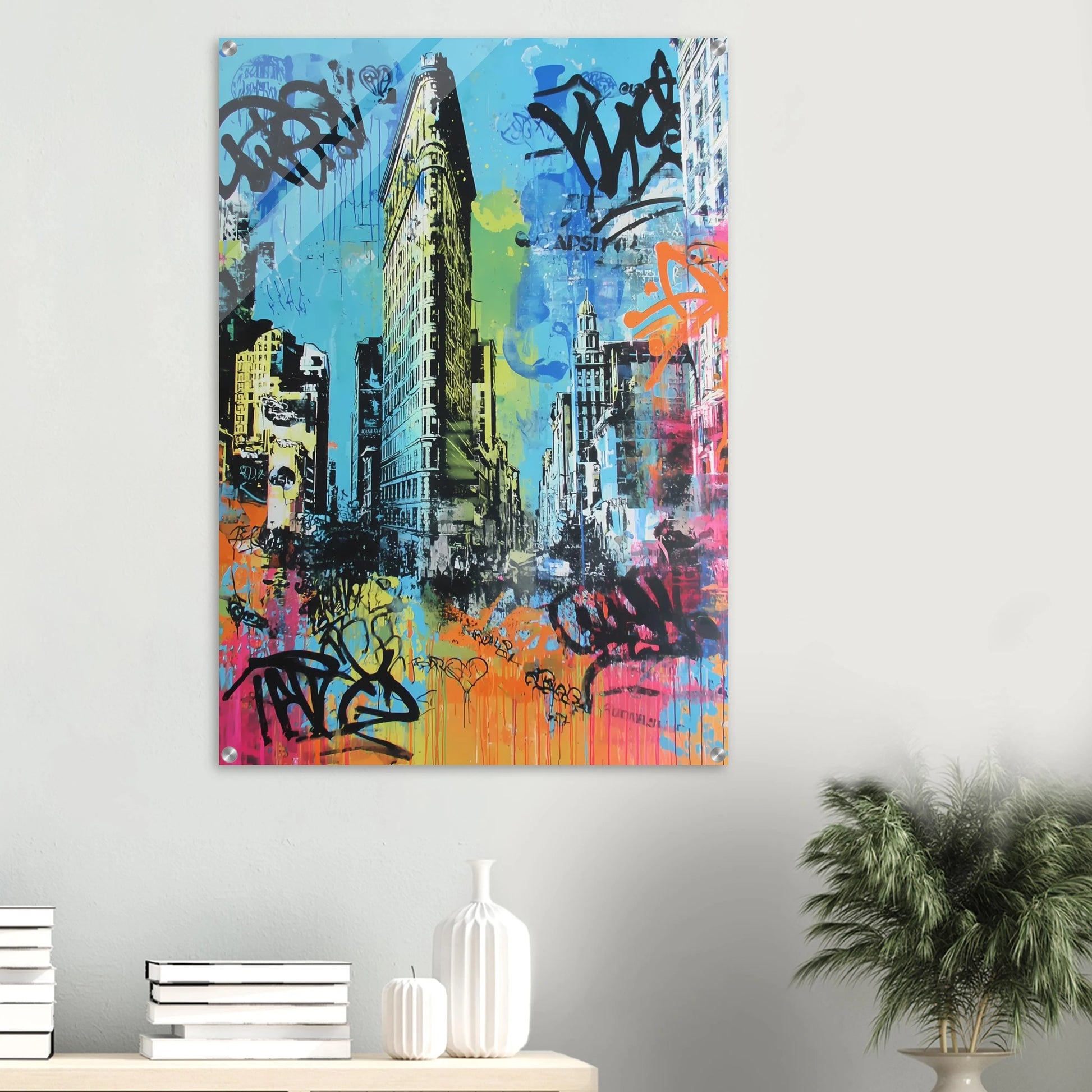 Proue de Manhattan — tableau plexiglas — vue 6 — art mural STNCL