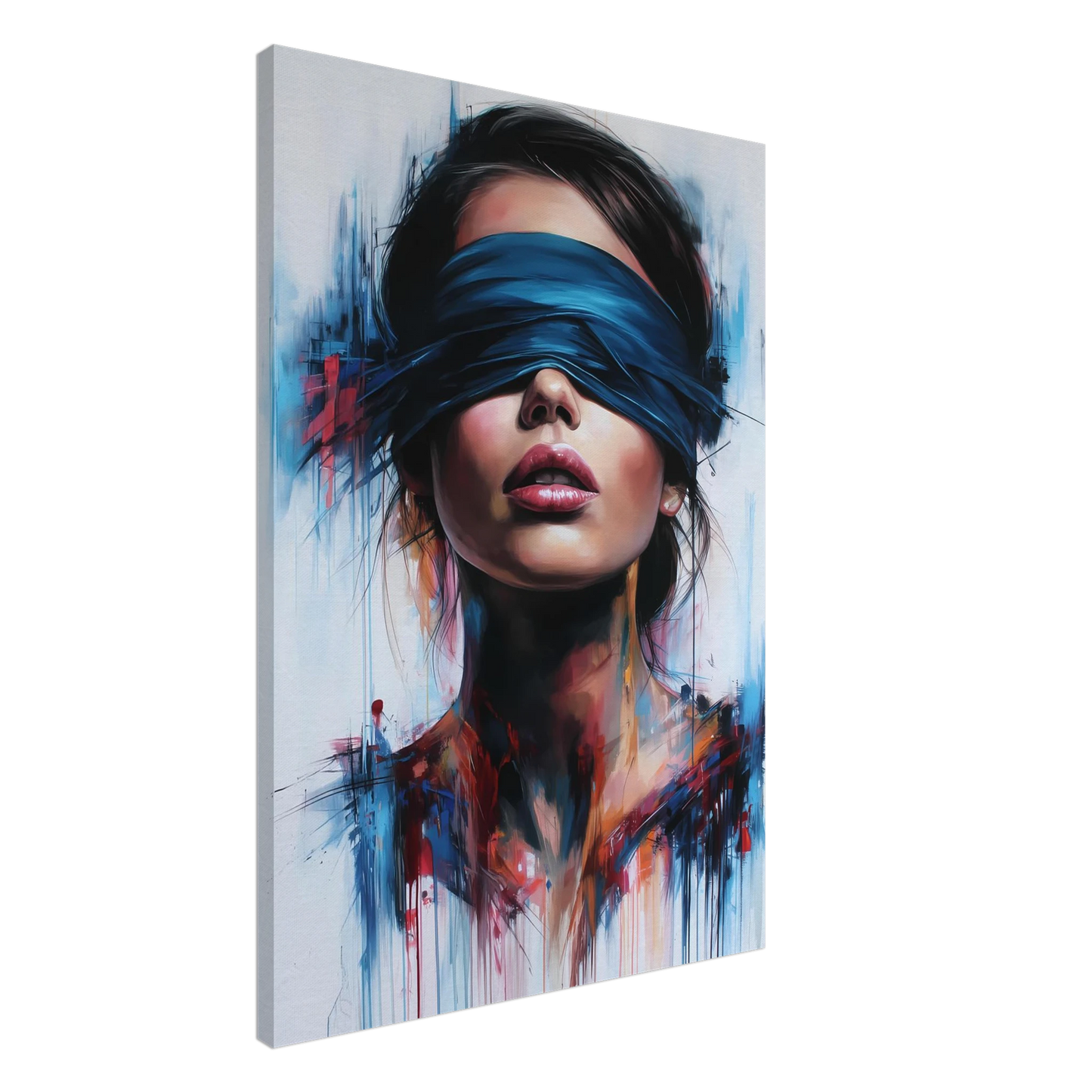 Sous le Bandeau — tableau sur toile — art mural STNCL