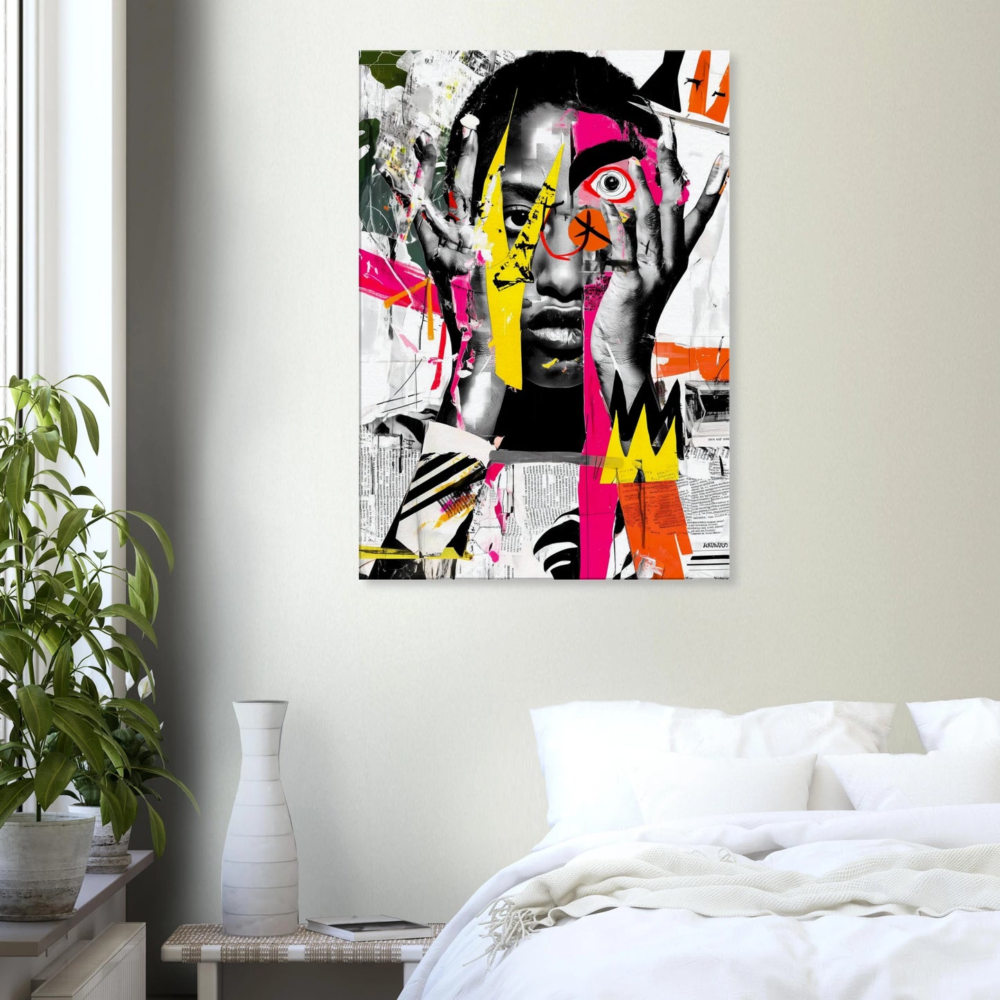 Éclats d'un Regard — tableau sur toile — vue 7 — art mural STNCL