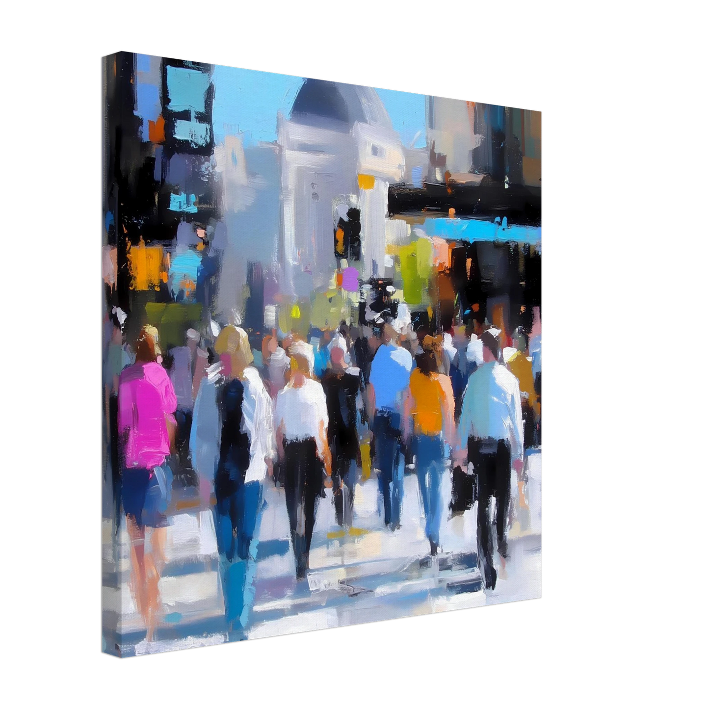 Traversée de Midi — tableau sur toile — vue 4 — art mural STNCL
