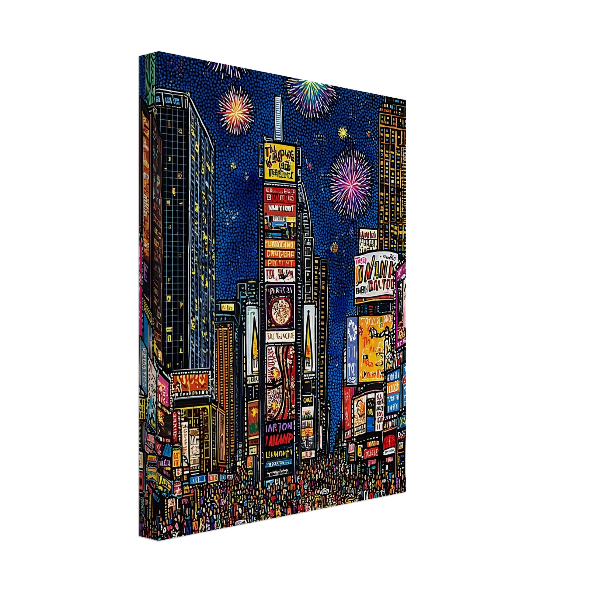 New York en Fête — tableau sur toile — vue 4 — art mural STNCL