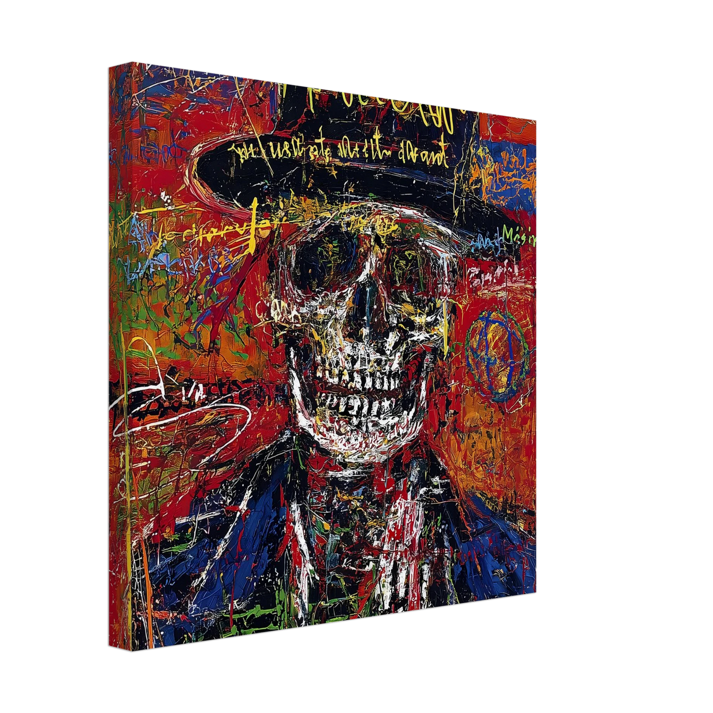 Dandy Macabre — tableau sur toile — vue 3 — art mural STNCL