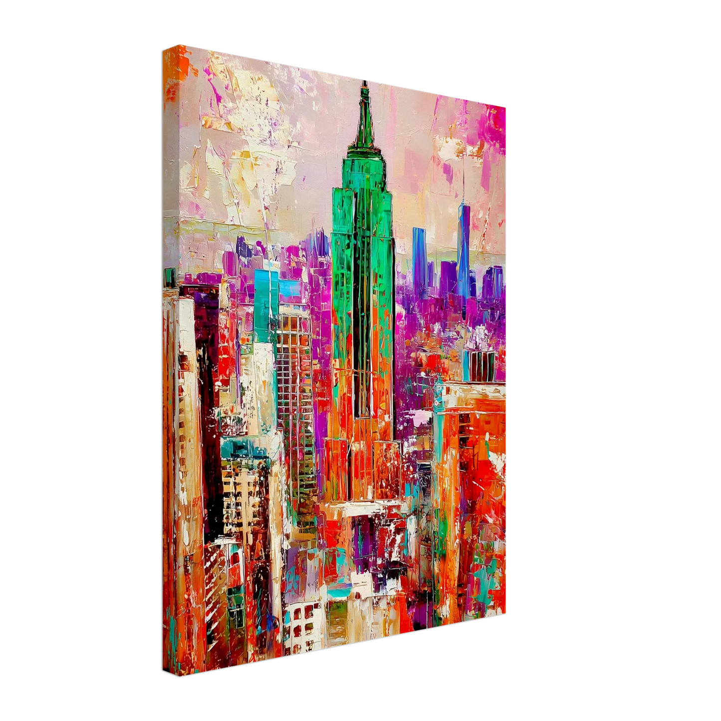 New York en Couleurs — tableau sur toile — vue 5 — art mural STNCL