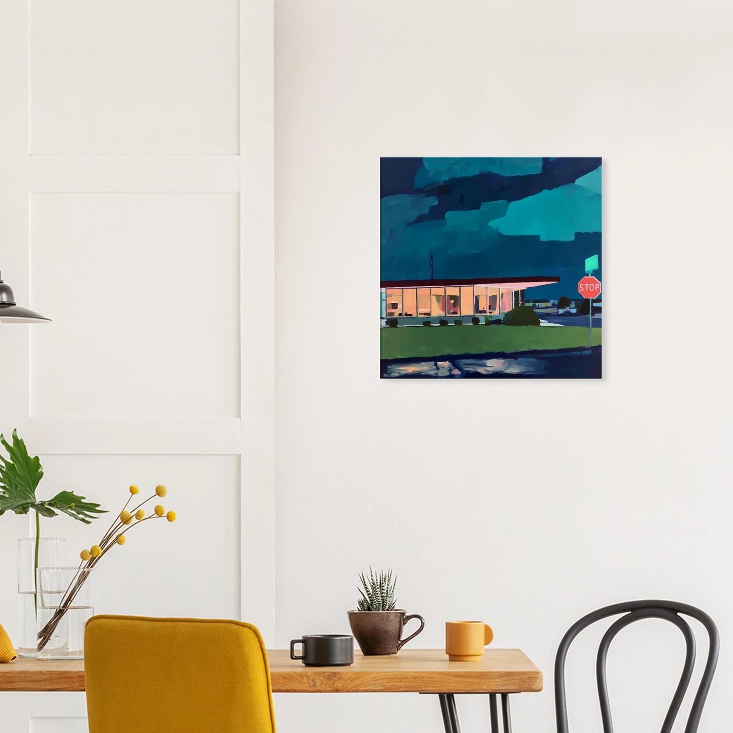 Lumière sur la Route — tableau sur toile — vue 7 — art mural STNCL