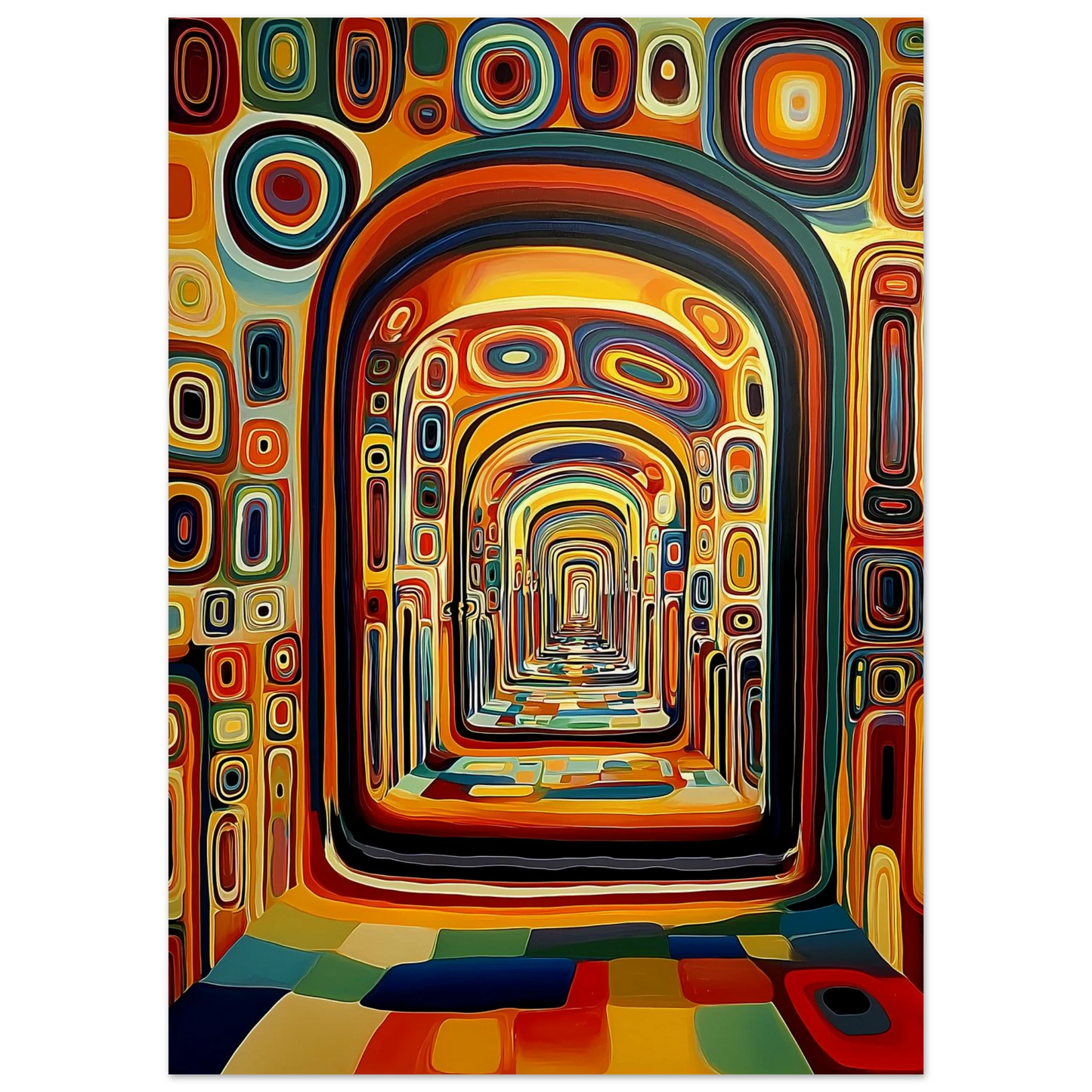 Enfilade Sans Fin — affiche d'art — vue 5 — art mural STNCL