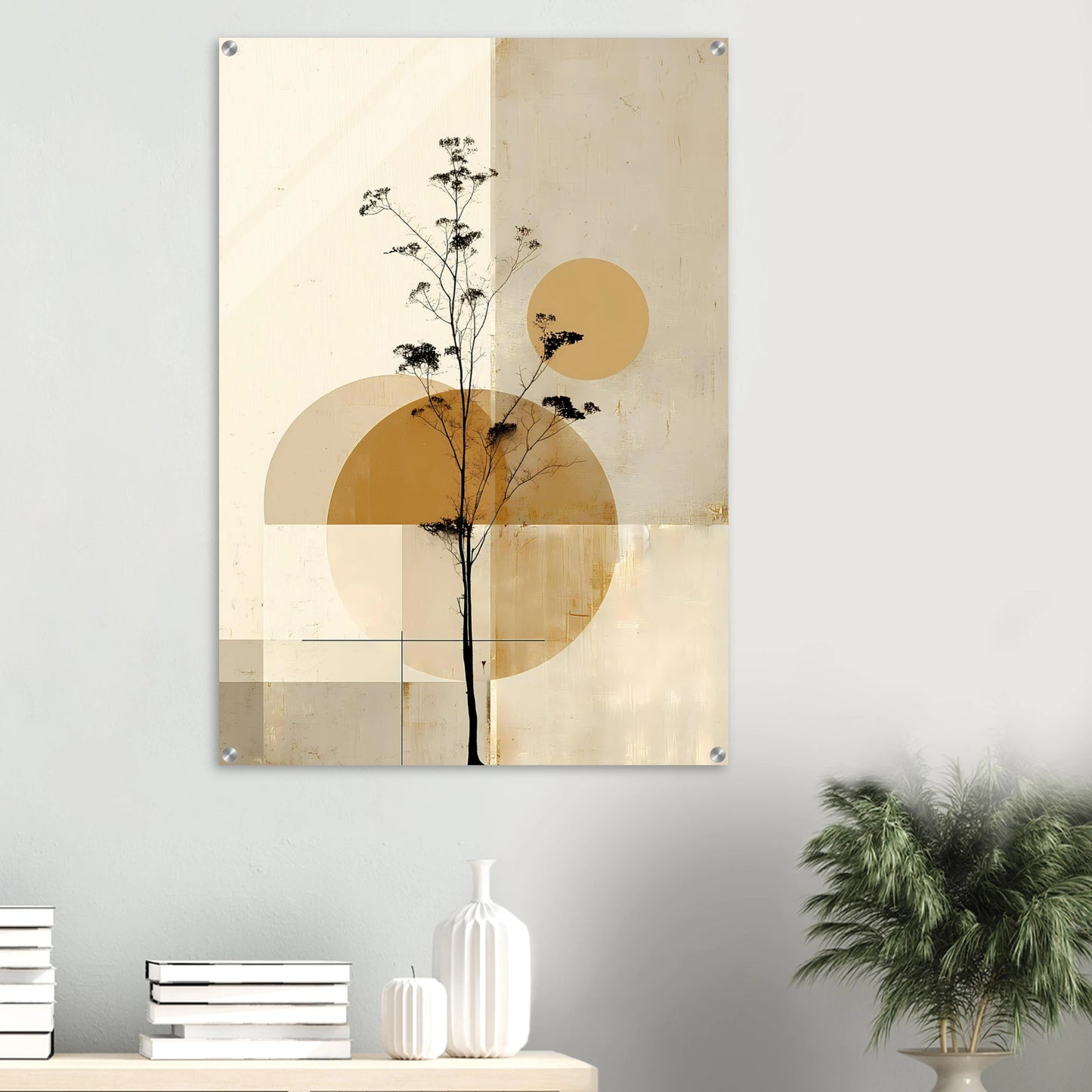 Silhouette au Clair de Lune — tableau plexiglas — vue 6 — art mural STNCL