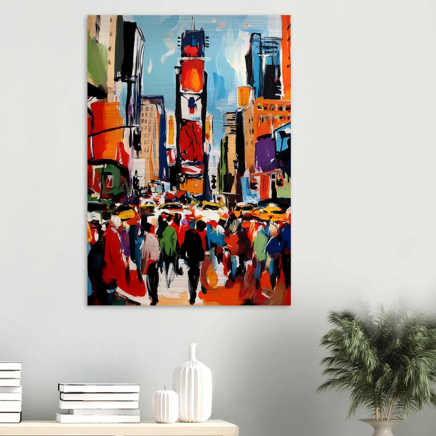 Manhattan en Mouvement — tableau aluminium — vue 6 — art mural STNCL