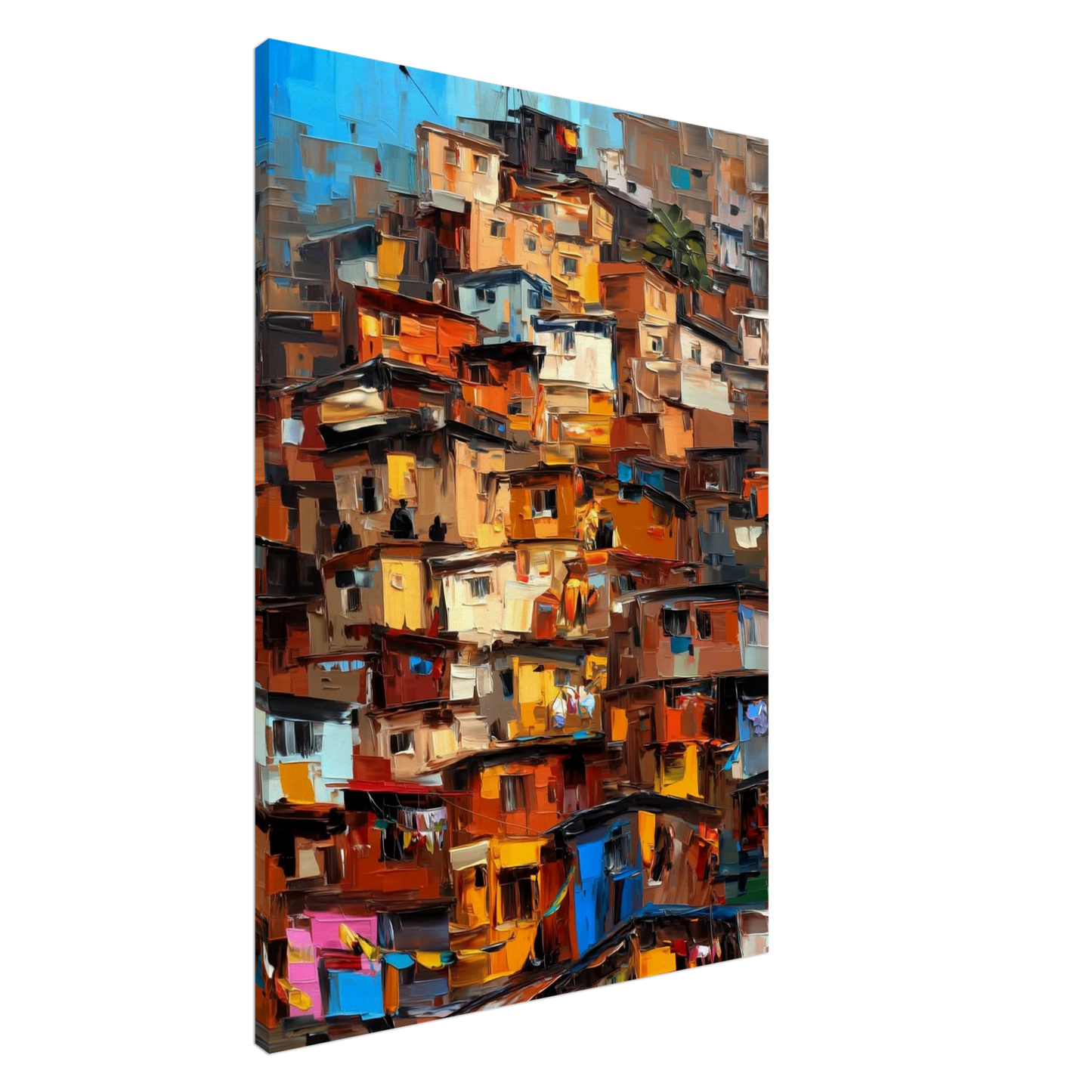 Favela aux Mille Fenêtres — tableau sur toile — art mural STNCL