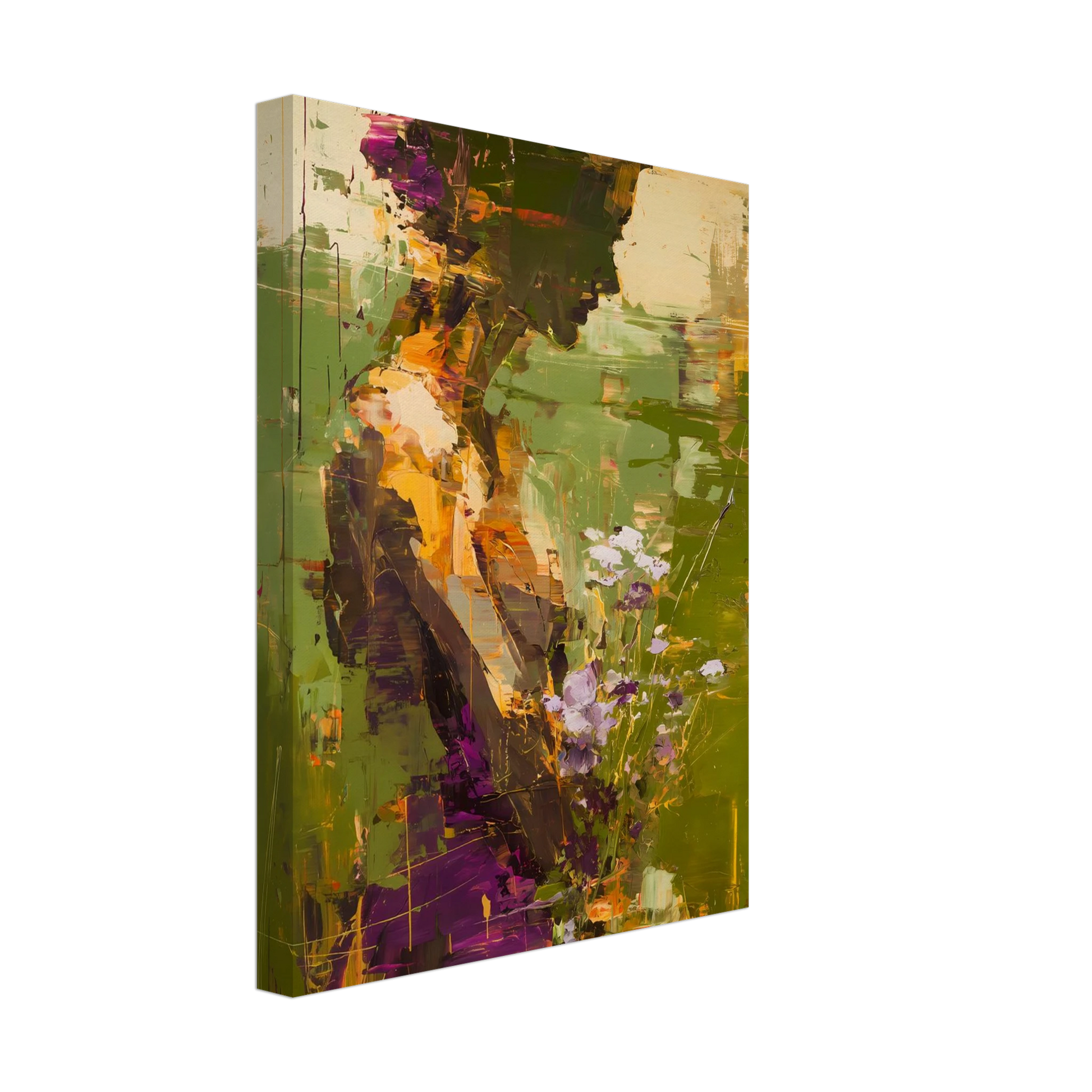 Dans les Herbes Hautes — tableau sur toile — vue 4 — art mural STNCL