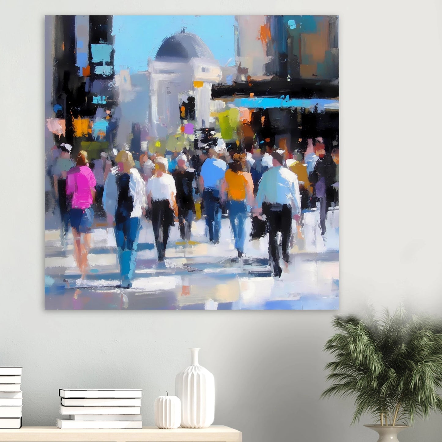 Traversée de Midi — affiche d'art — vue 6 — art mural STNCL
