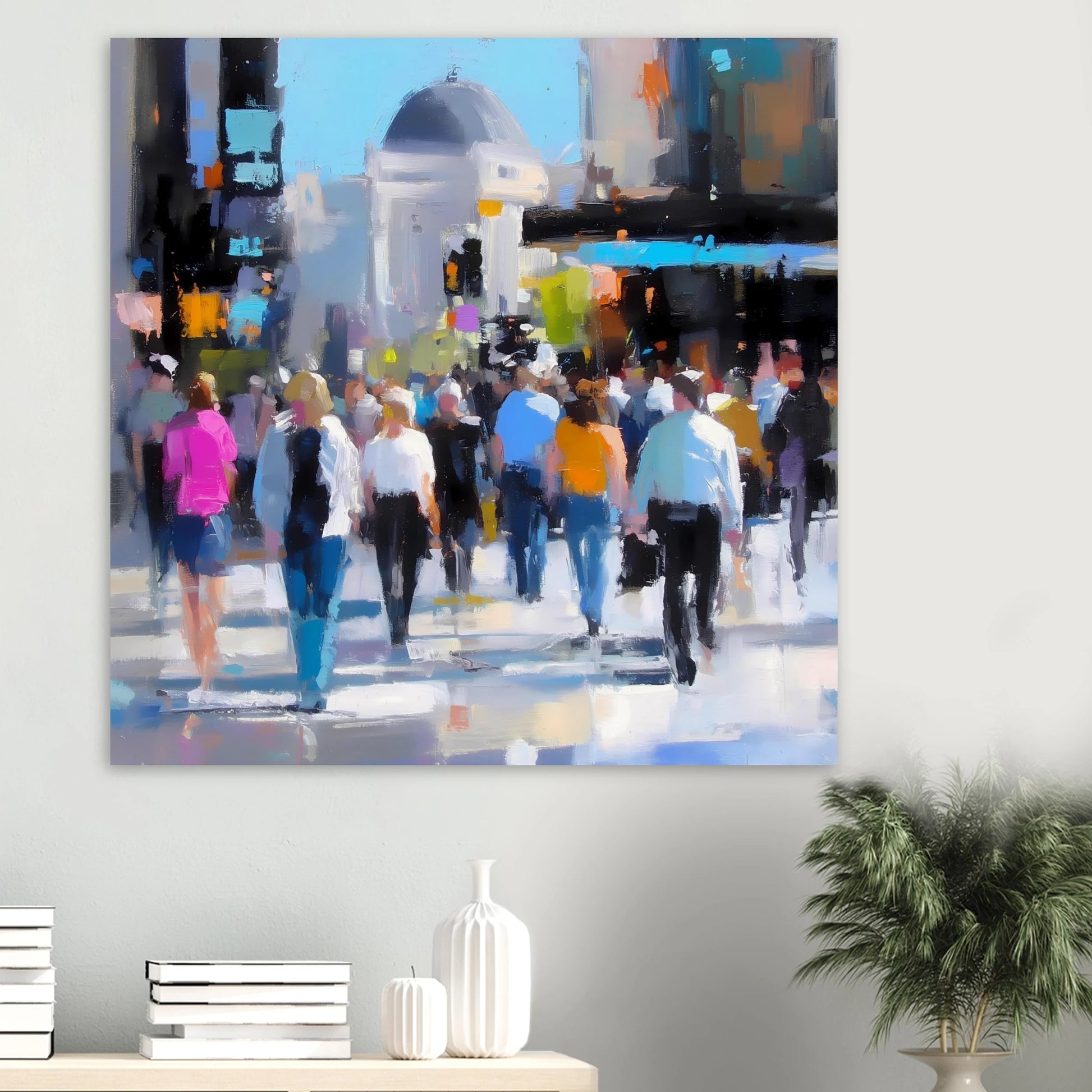 Traversée de Midi — affiche d'art — vue 6 — art mural STNCL