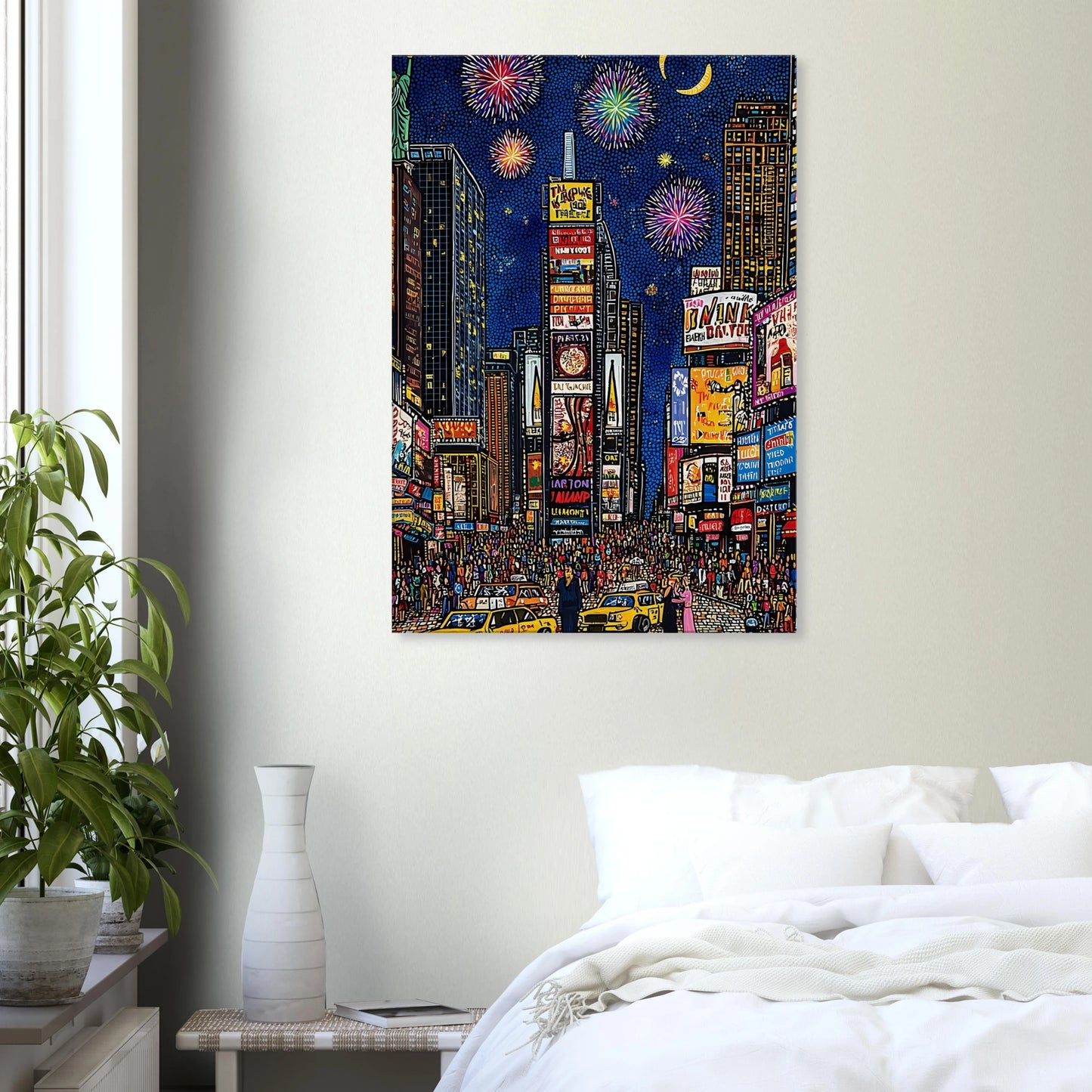 New York en Fête — tableau sur toile — vue 7 — art mural STNCL