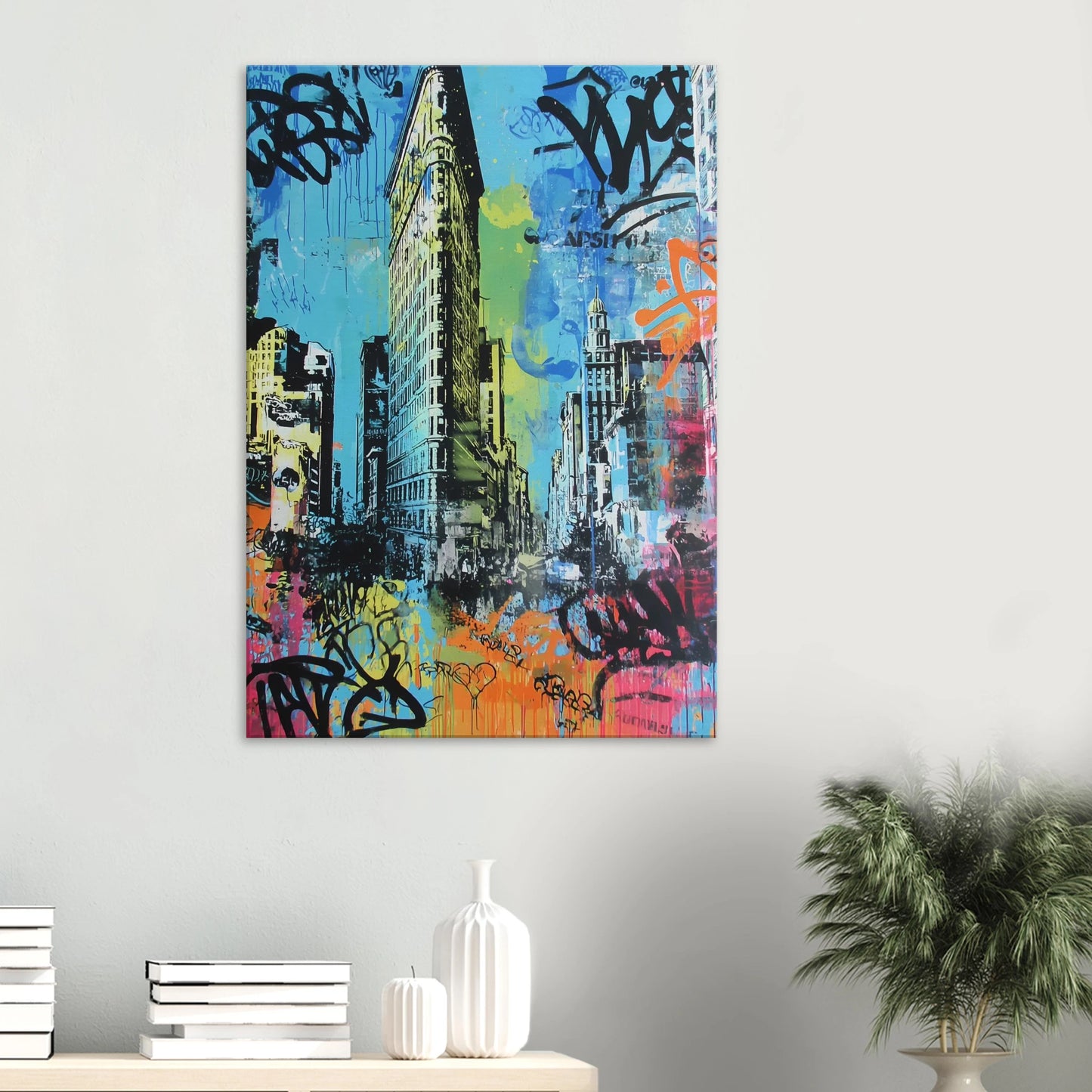 Proue de Manhattan — tableau sur toile — vue 6 — art mural STNCL