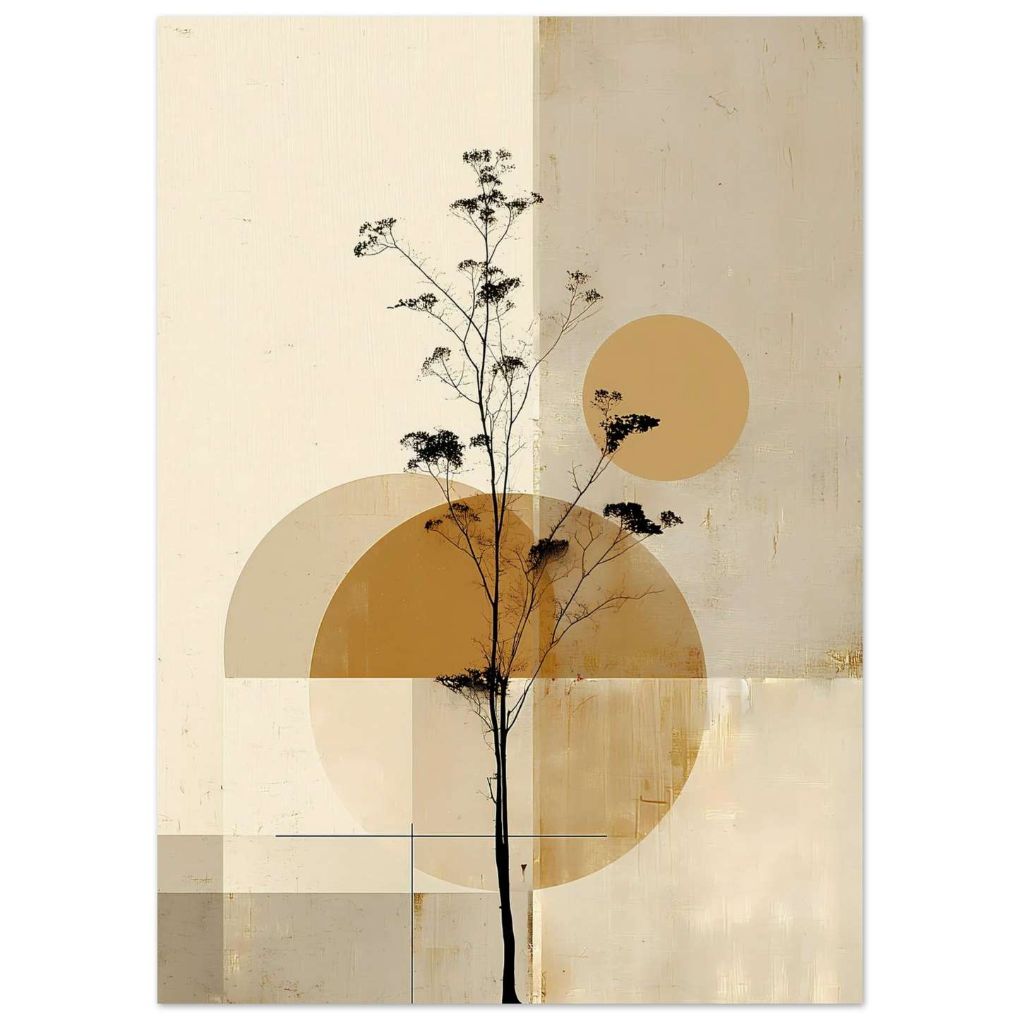 Silhouette au Clair de Lune — affiche d'art — vue 5 — art mural STNCL