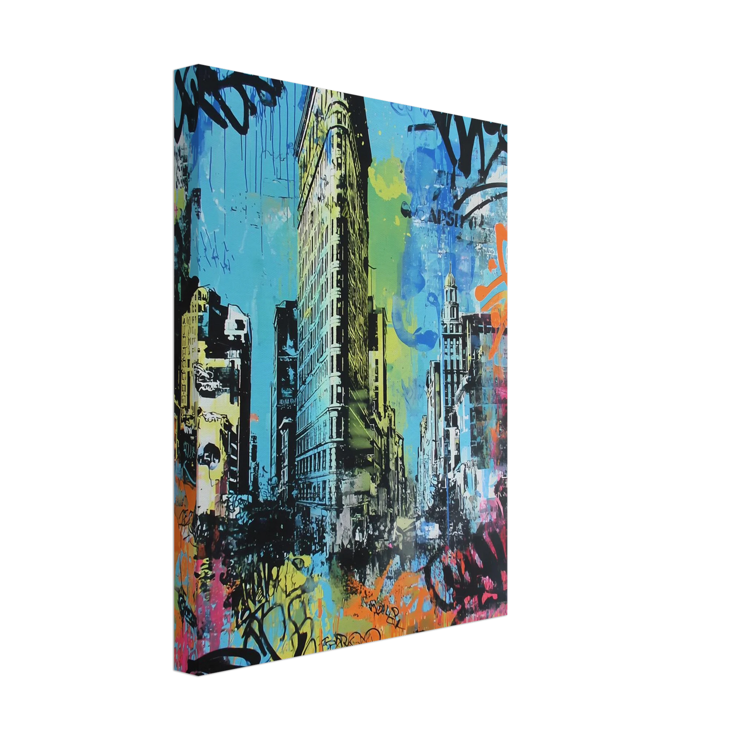Proue de Manhattan — tableau sur toile — vue 4 — art mural STNCL
