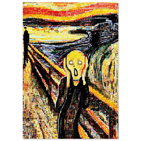 Der Schrei als Mosaik