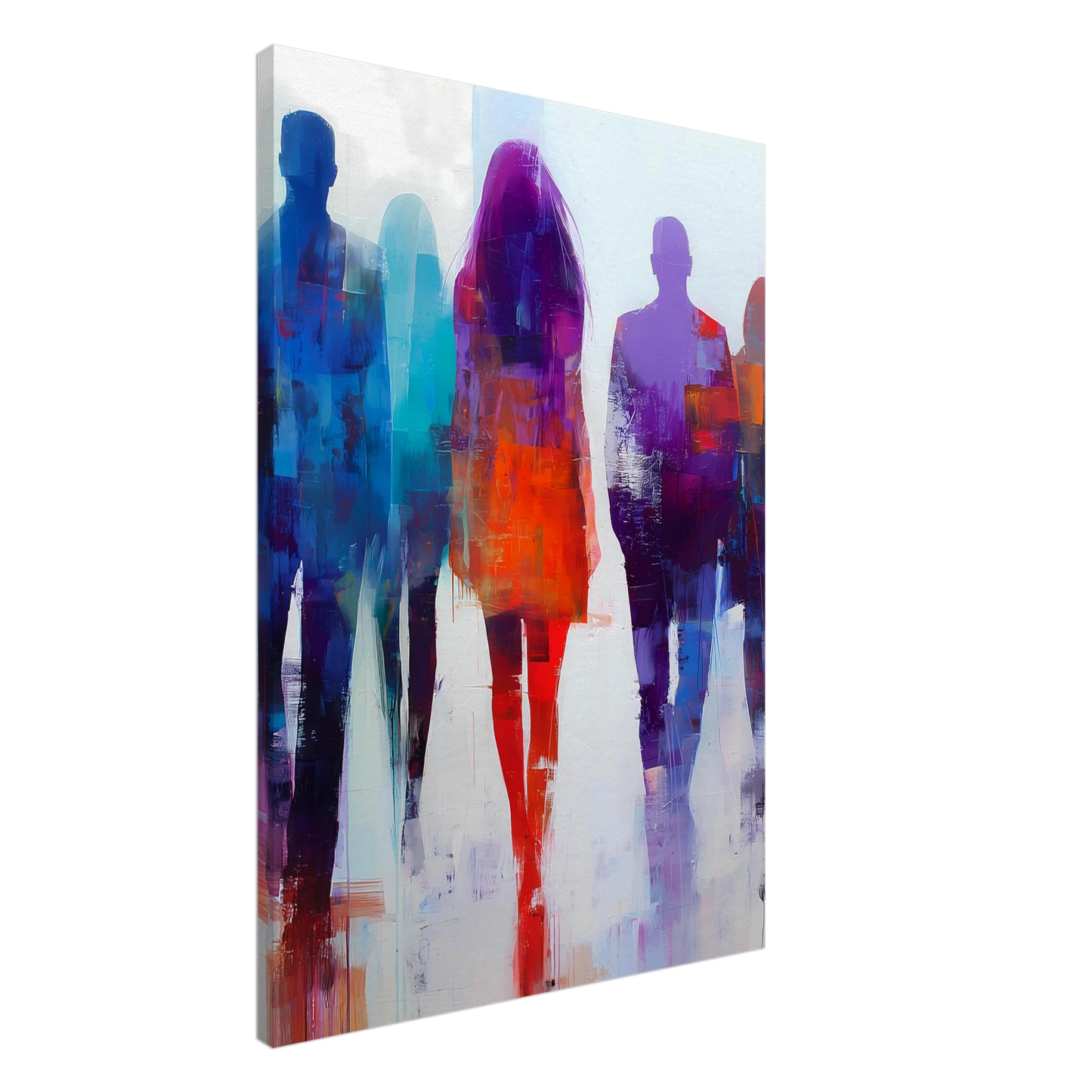 Présences Lumineuses — tableau sur toile — art mural STNCL