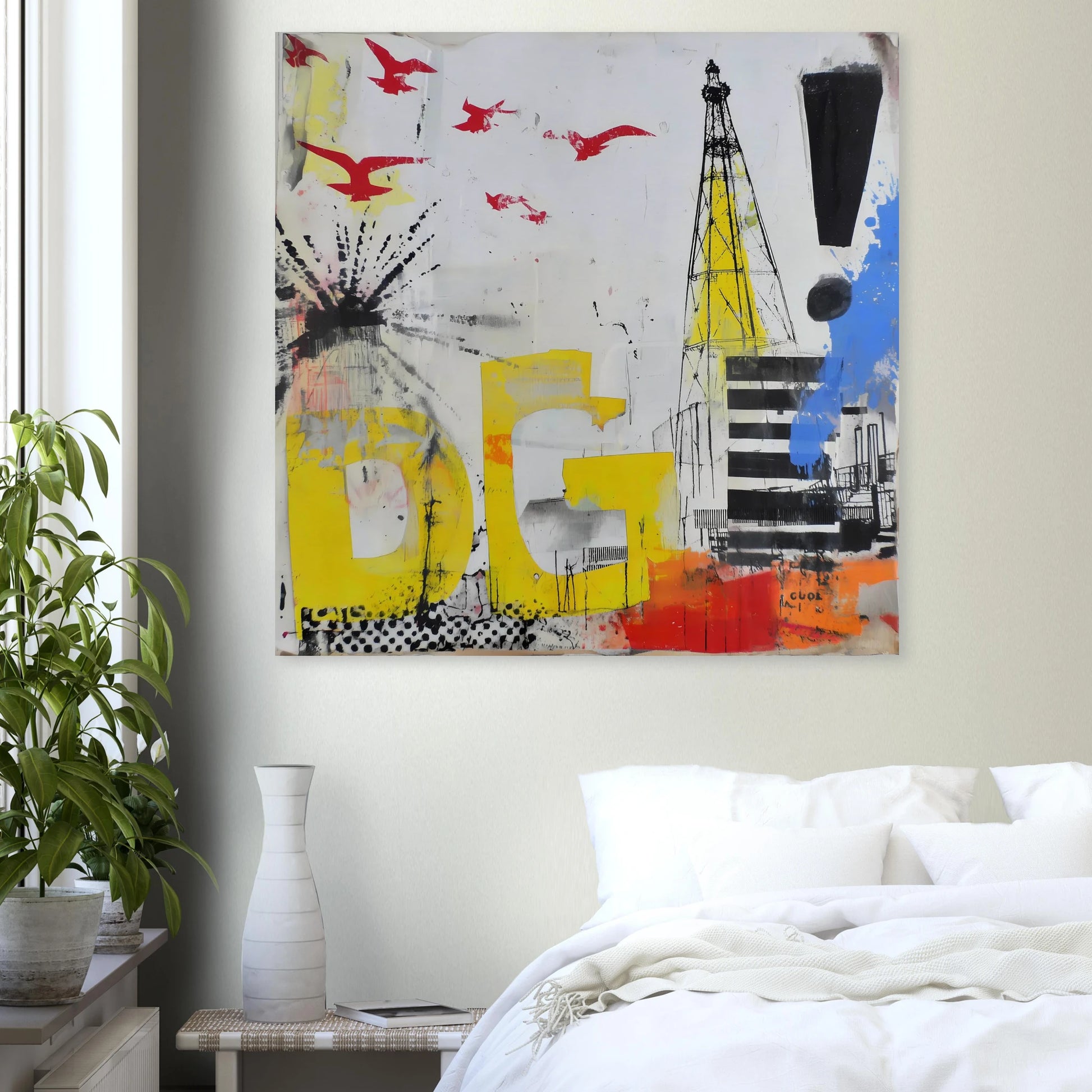 Le Grand Cri — affiche d'art — vue 7 — art mural STNCL