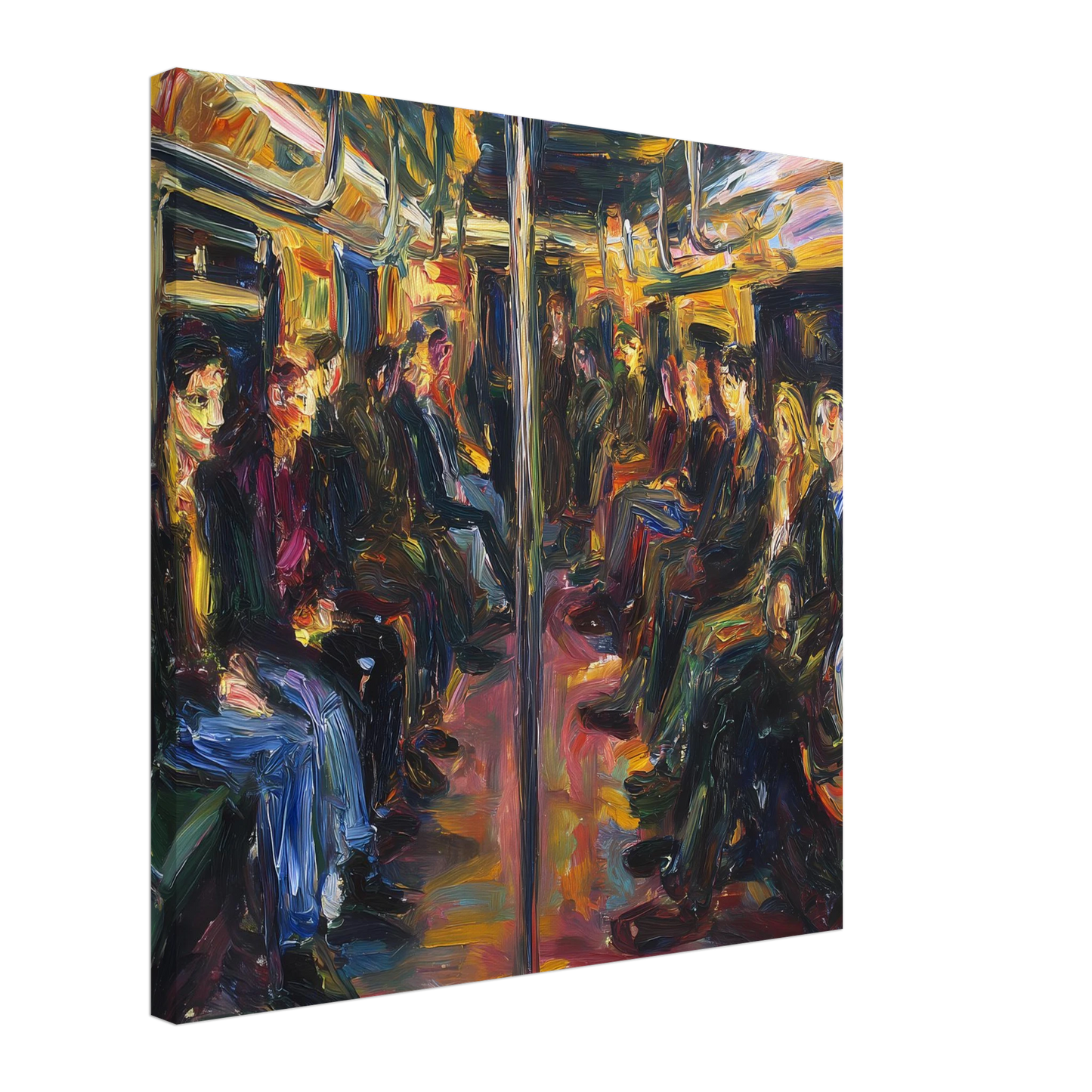 Rame du Soir — tableau sur toile — art mural STNCL