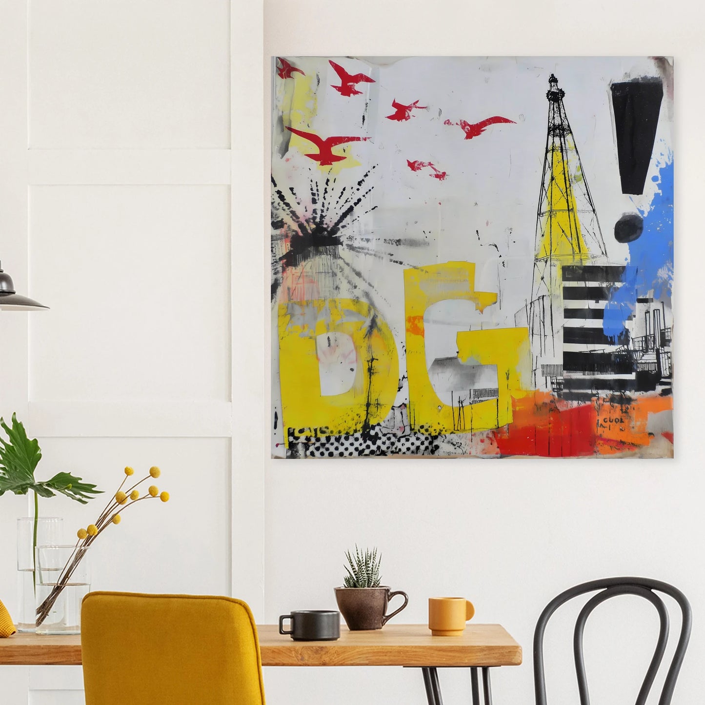 Le Grand Cri — affiche d'art — vue 8 — art mural STNCL