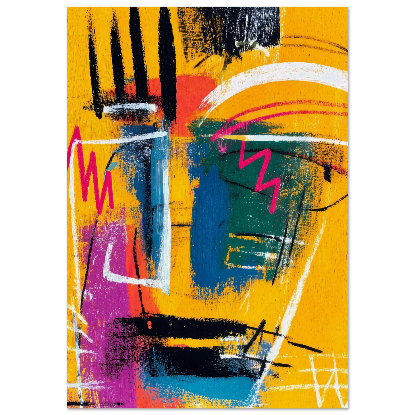 Griffures Solaires — affiche d'art — art mural STNCL