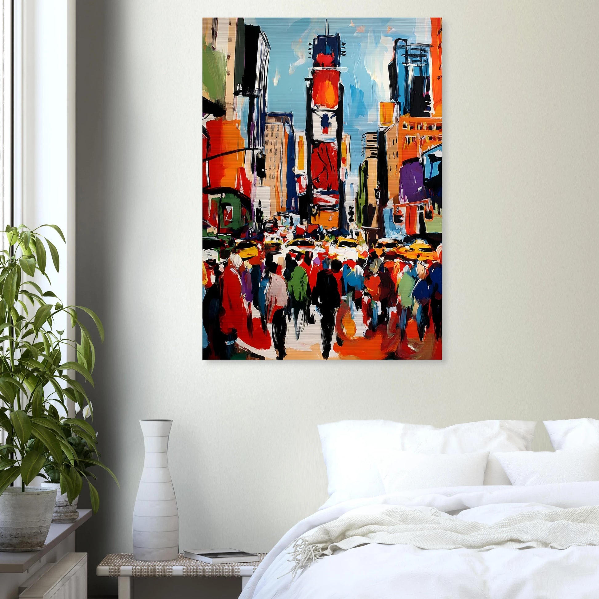 Manhattan en Mouvement — tableau aluminium — vue 7 — art mural STNCL
