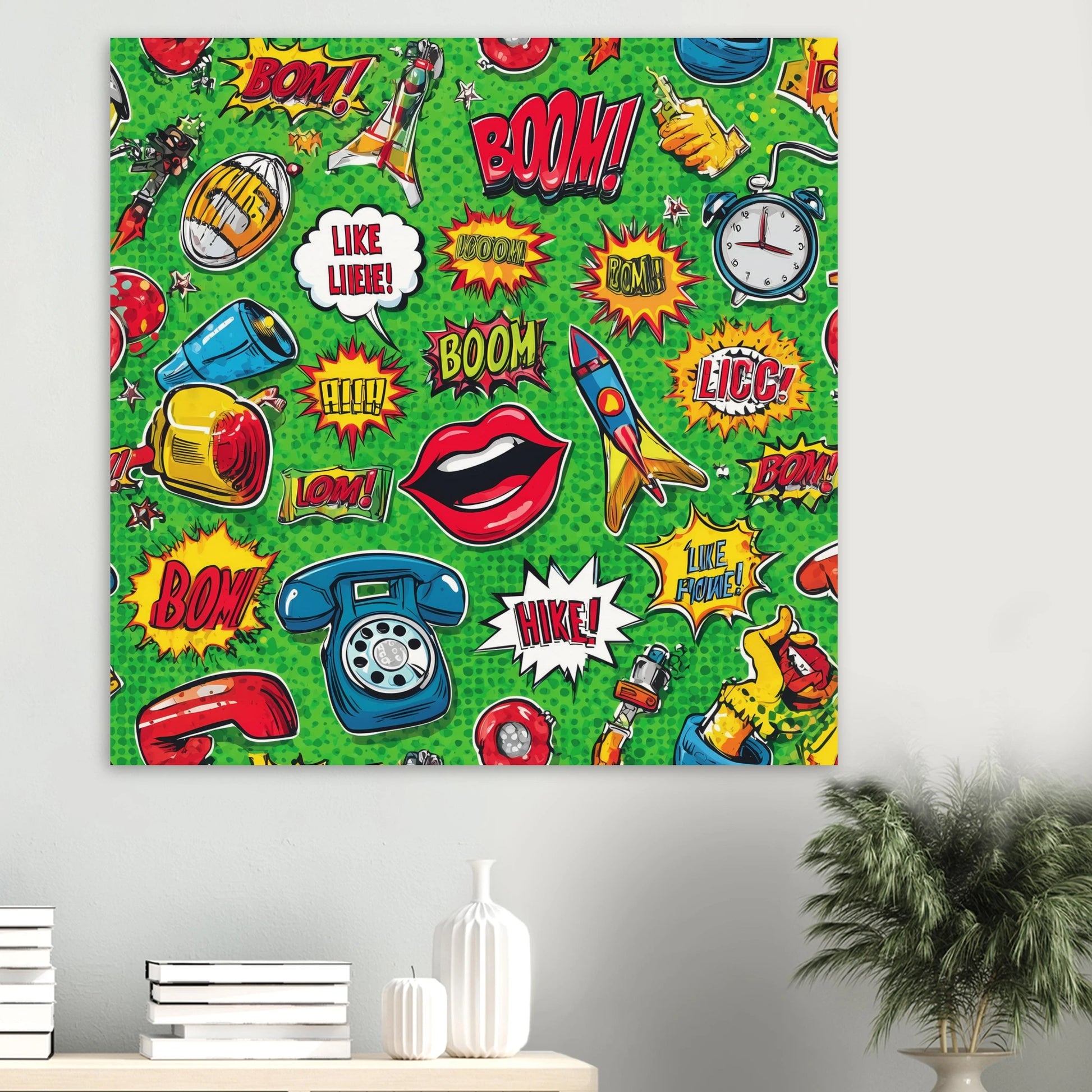 Explosion Pop — affiche d'art — vue 6 — art mural STNCL