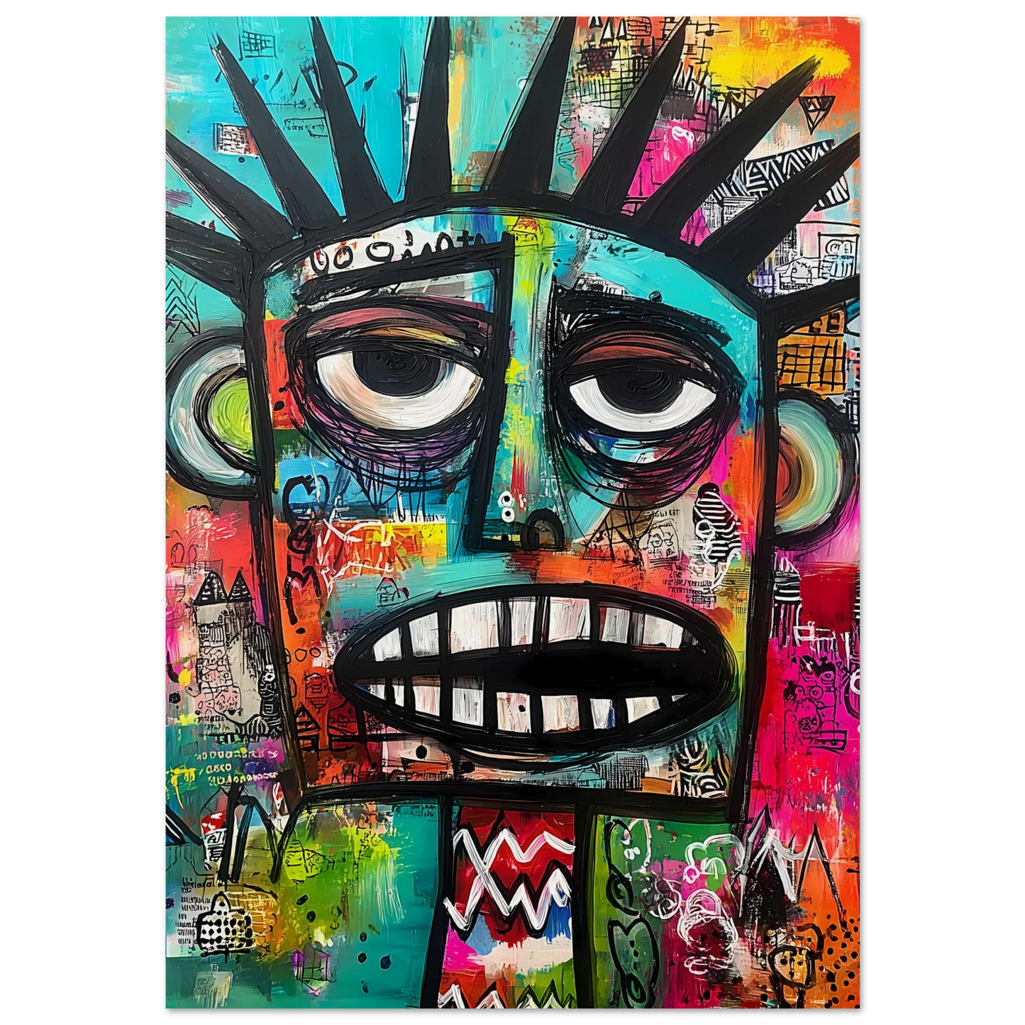 Le Cri Muet — affiche d'art — art mural STNCL