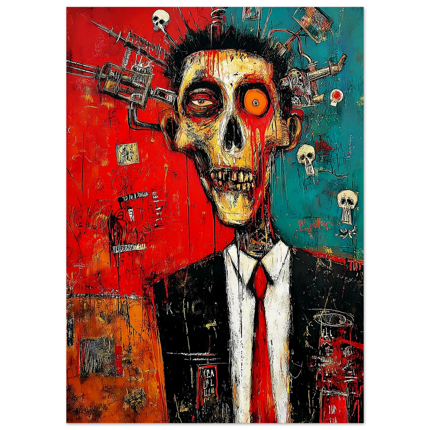 Cadre Mortel — affiche d'art — vue 5 — art mural STNCL