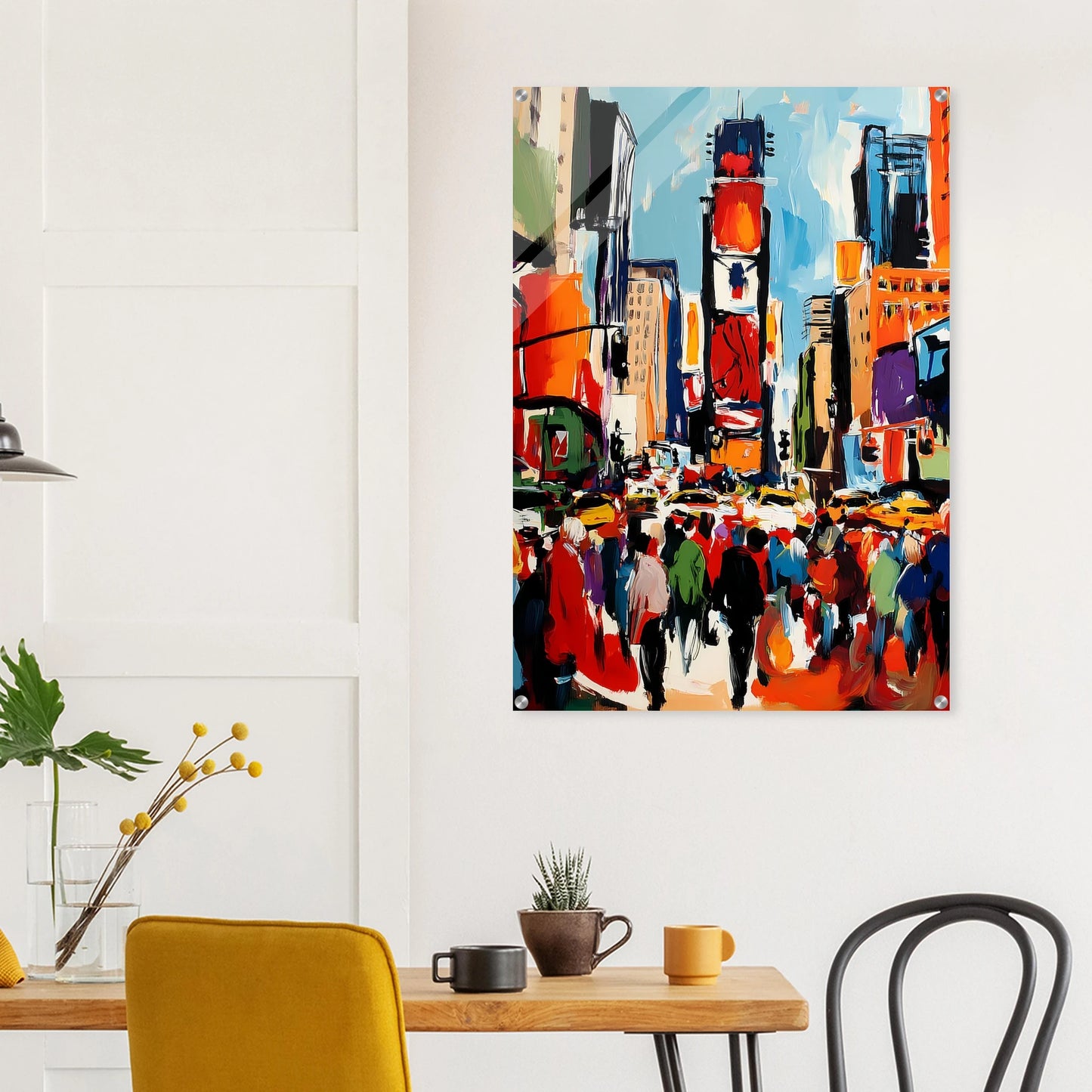 Manhattan en Mouvement — tableau plexiglas — vue 8 — art mural STNCL