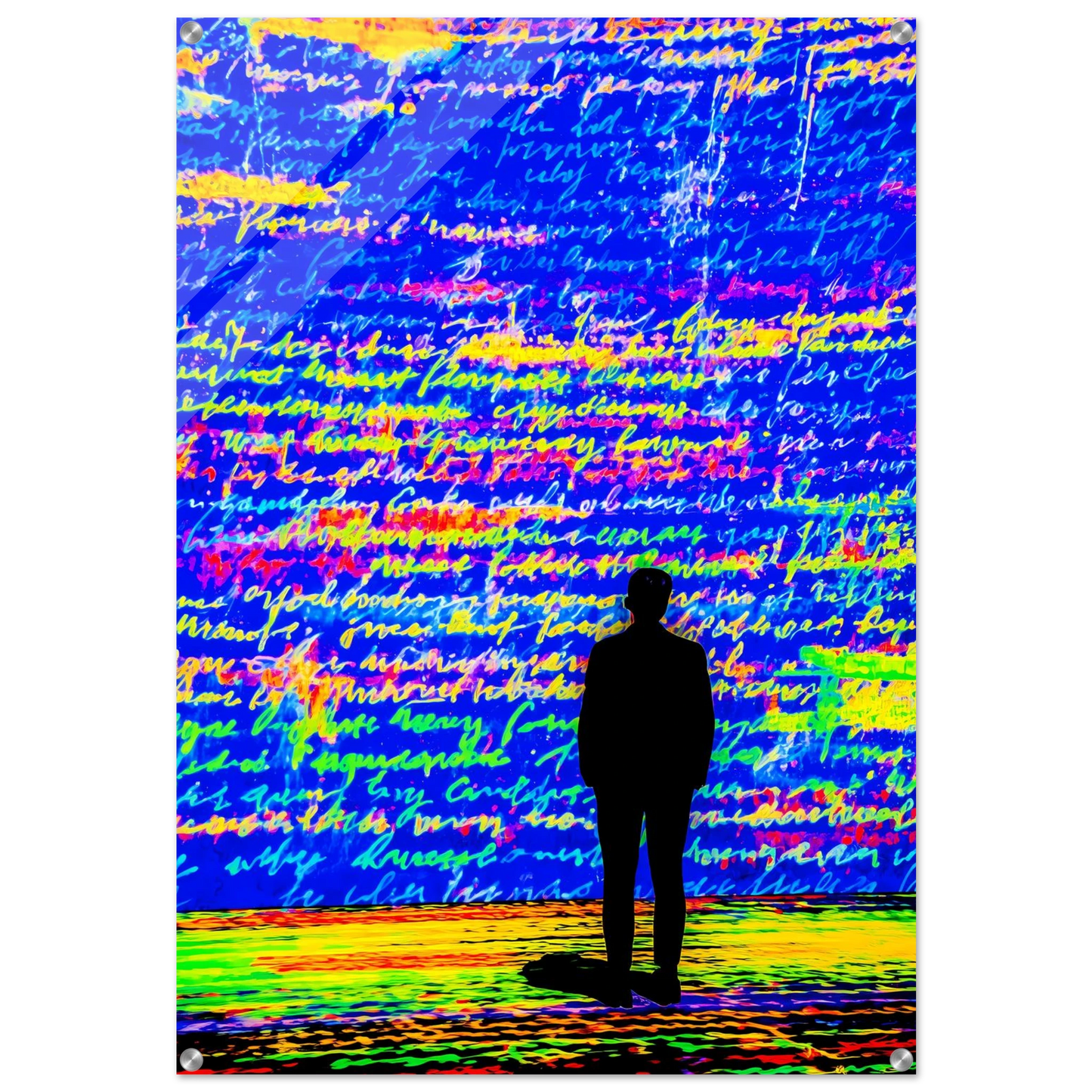 Le Mur Écrit — tableau plexiglas — art mural STNCL
