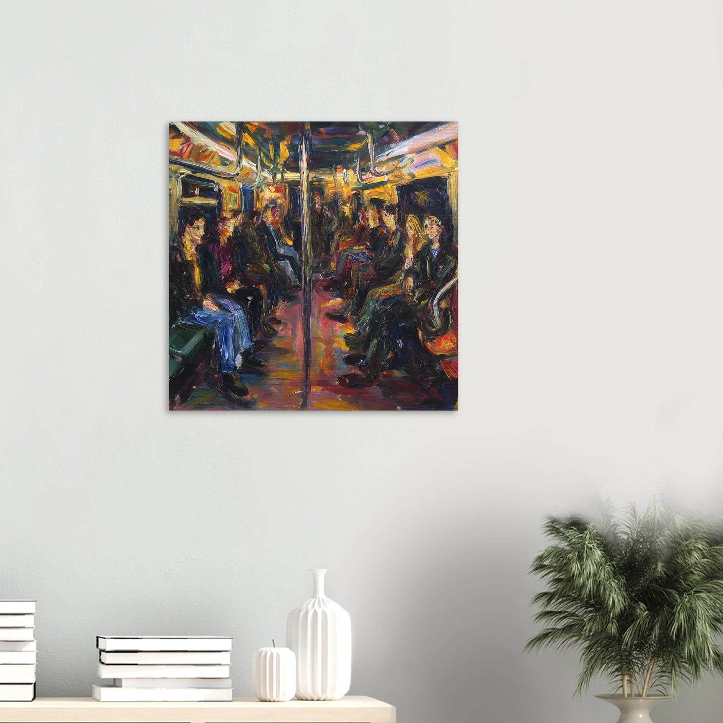 Rame du Soir — tableau aluminium — vue 5 — art mural STNCL