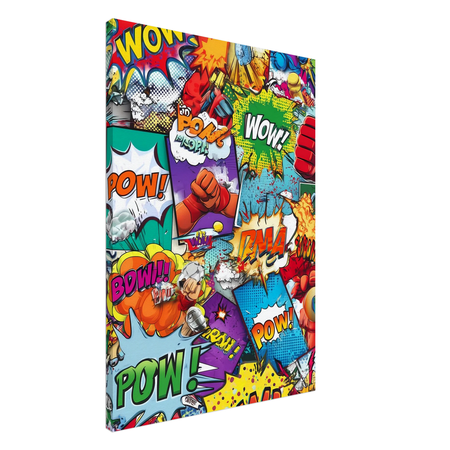 Explosion Pop Art — tableau sur toile — art mural STNCL