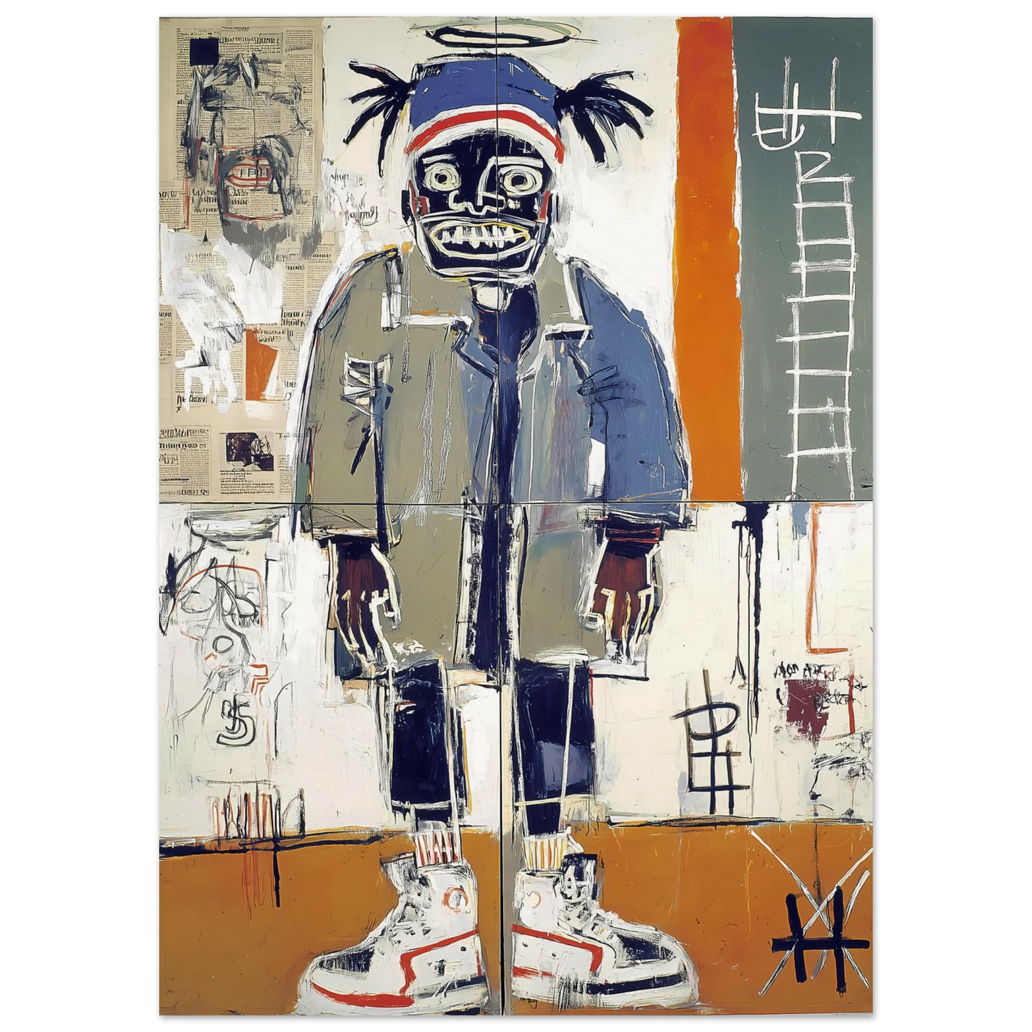 Debout sous le Halo — affiche d'art — vue 5 — art mural STNCL