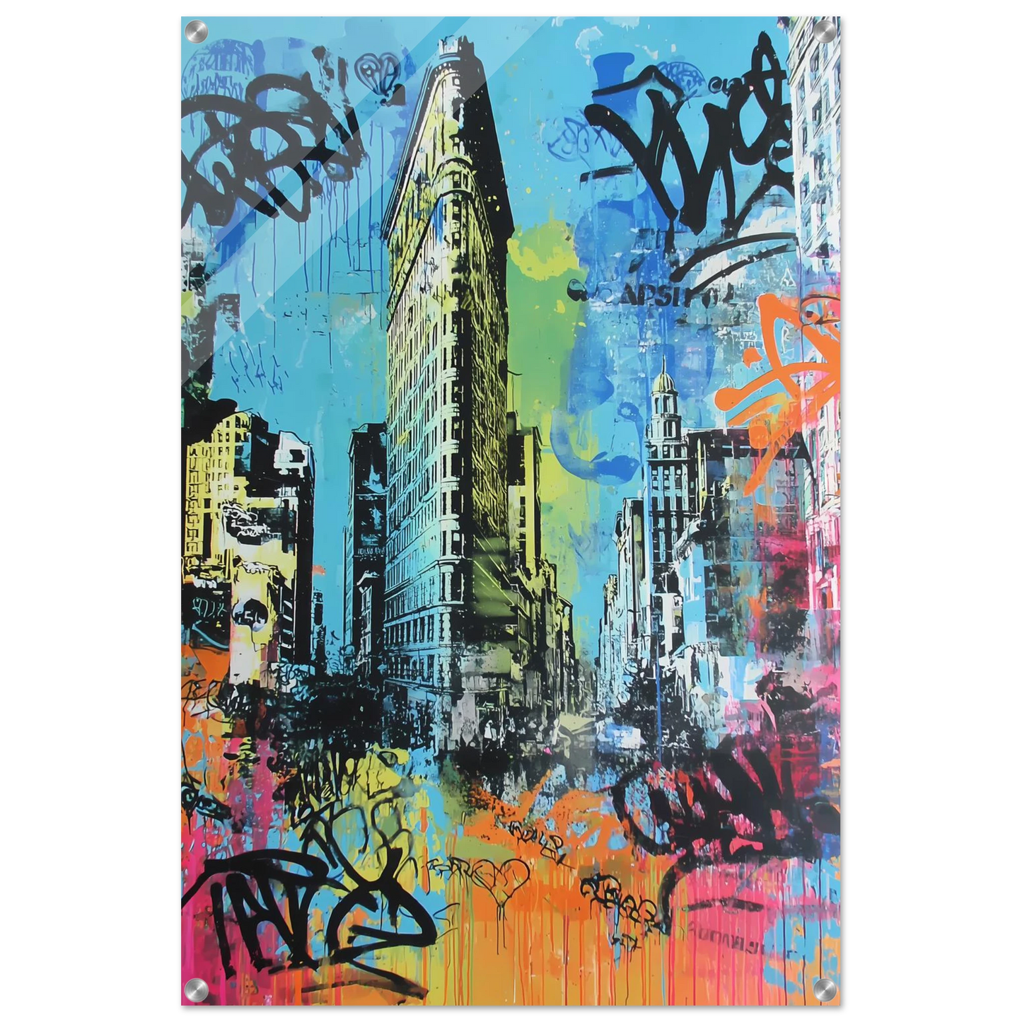 Proue de Manhattan — tableau plexiglas — vue 5 — art mural STNCL