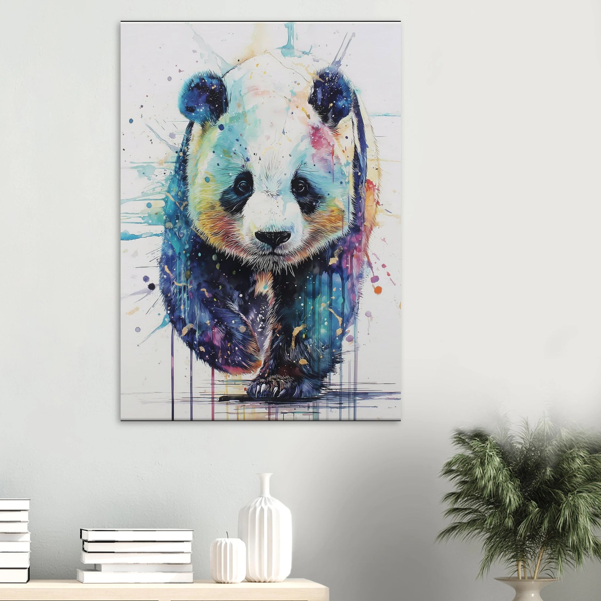 Panda Constellé — affiche d'art — vue 6 — art mural STNCL