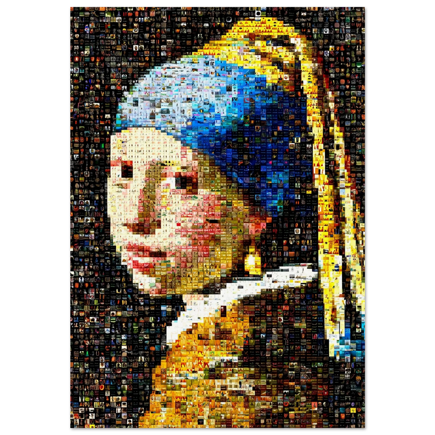 Regard en Mille Fragments — affiche d'art — art mural STNCL