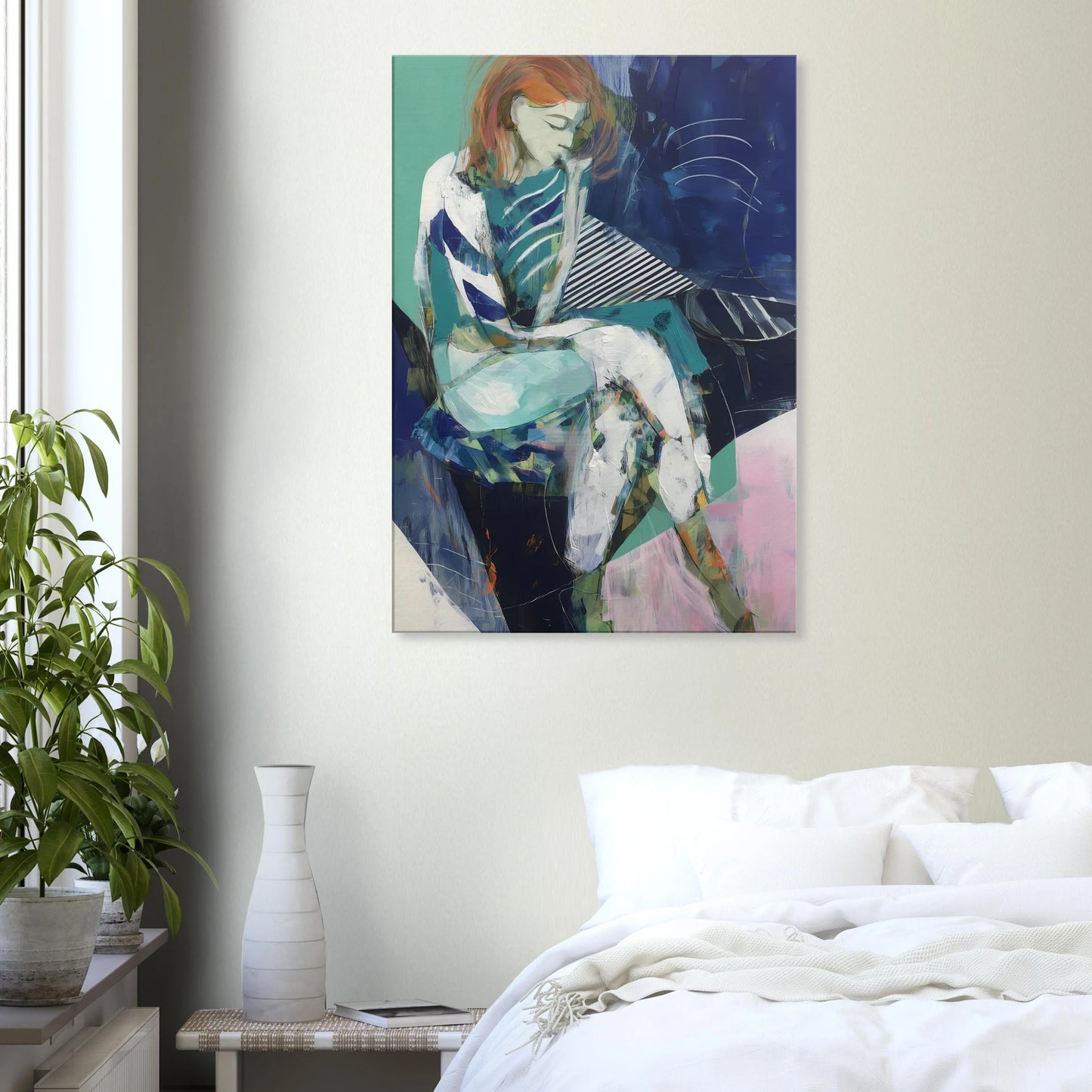 Songe au Repos — tableau sur toile — vue 7 — art mural STNCL