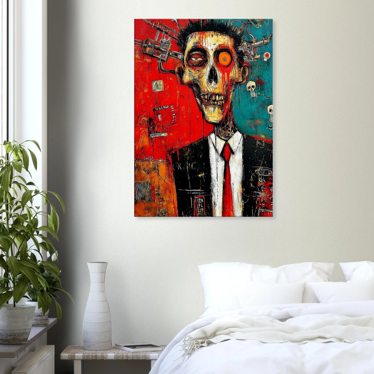 Cadre Mortel — tableau sur toile — vue 7 — art mural STNCL