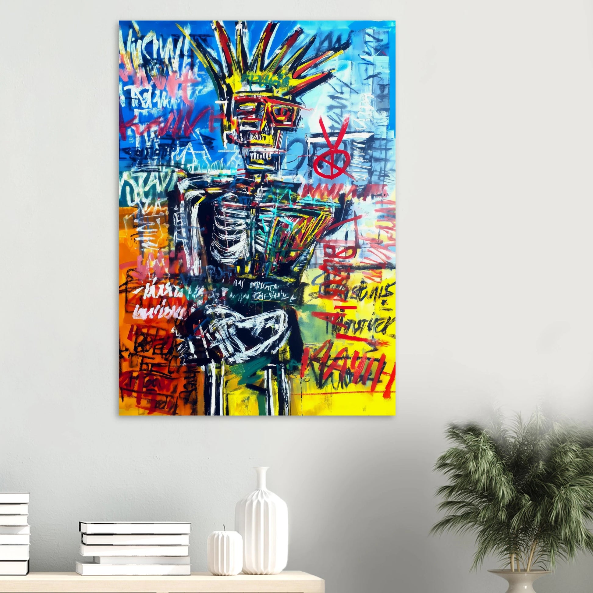 Roi Squelette — affiche d'art — vue 6 — art mural STNCL