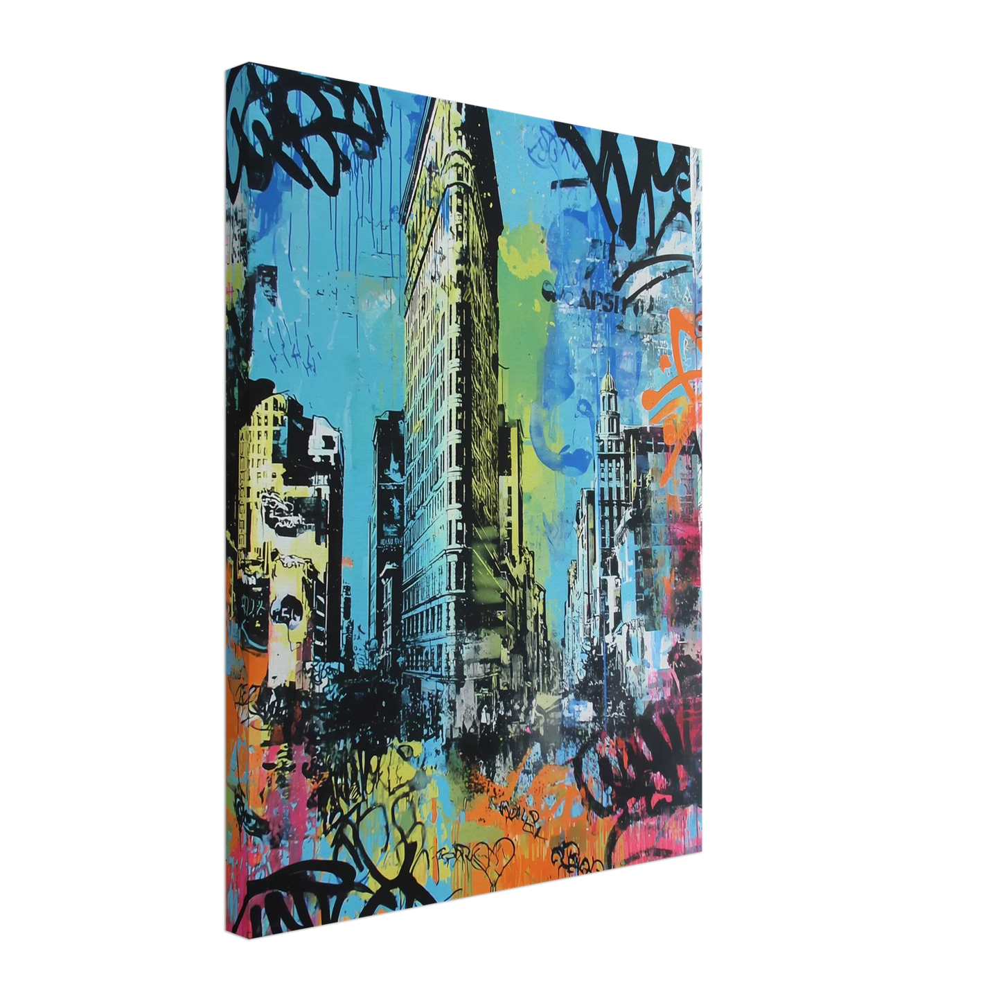 Proue de Manhattan — tableau sur toile — vue 5 — art mural STNCL