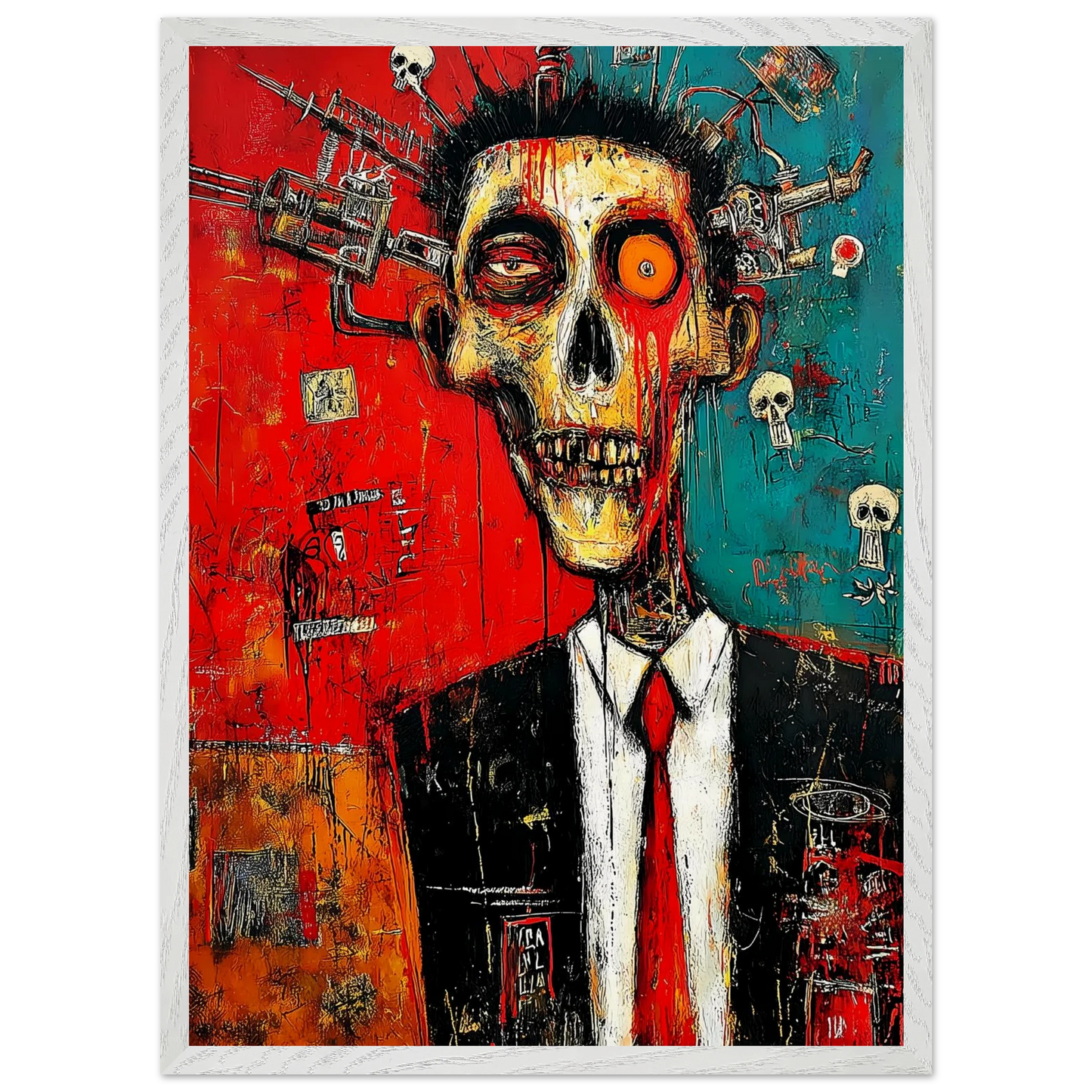 Cadre Mortel — tableau encadre bois — vue 11 — art mural STNCL