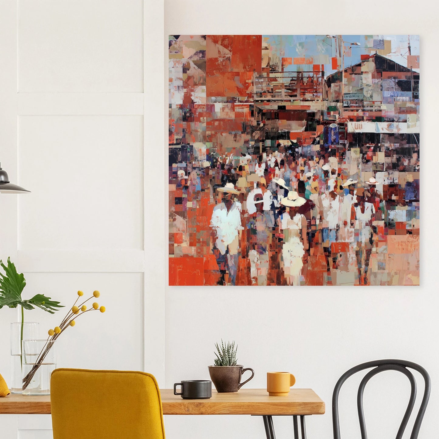 Marché en Couleurs — affiche d'art — vue 8 — art mural STNCL