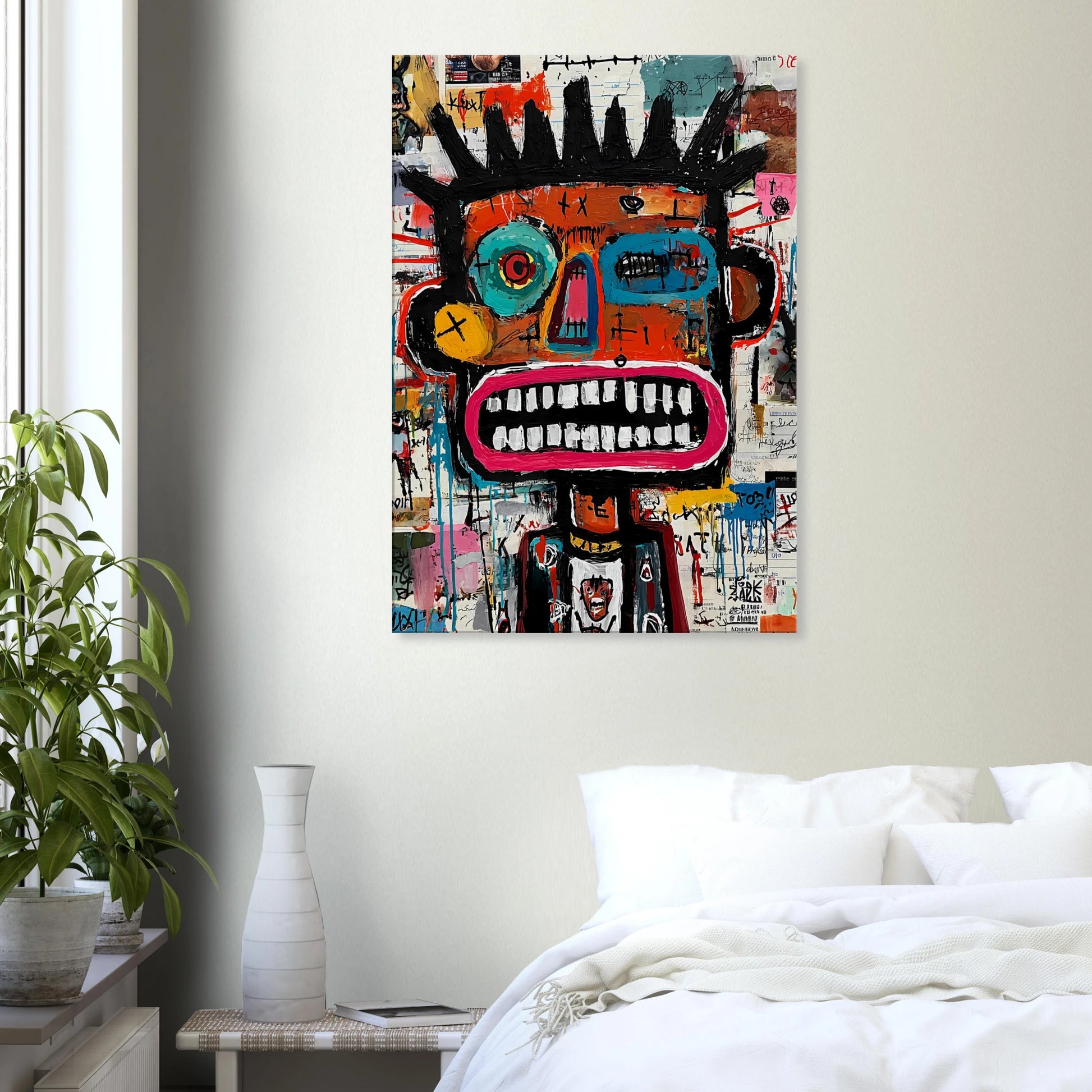 Roi de Papier — tableau sur toile — vue 7 — art mural STNCL